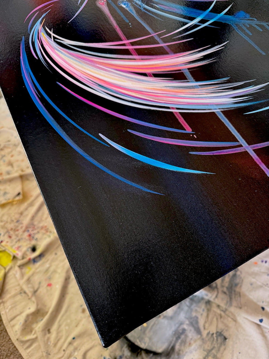 Michael Carini contemporary abstract paintings and gallery art. The best contemporary fine art in San Francisco.