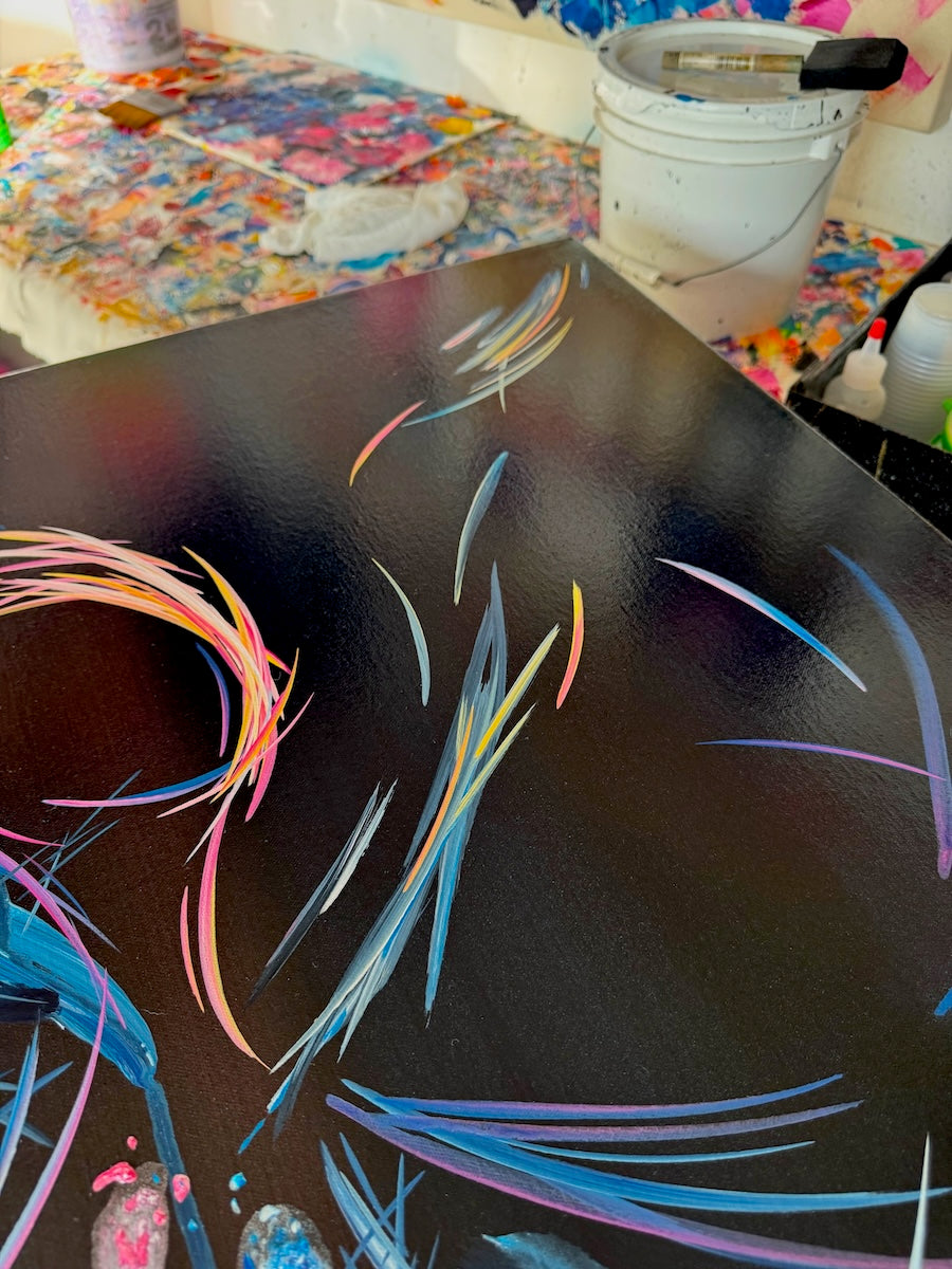 Michael Carini contemporary abstract paintings and gallery art. The best contemporary fine art in Philadelphia.