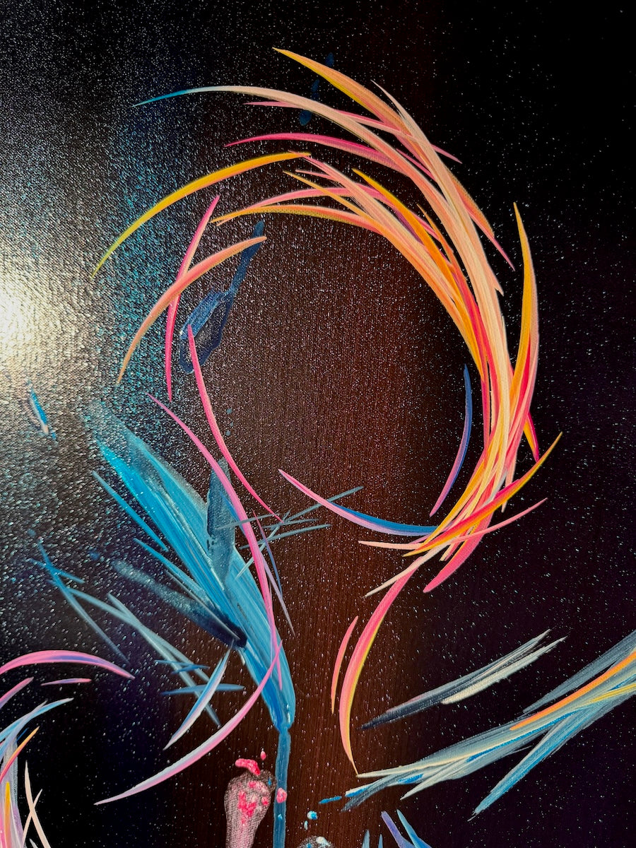 Michael Carini contemporary abstract paintings and gallery art. The best contemporary fine art in Palm Beach.