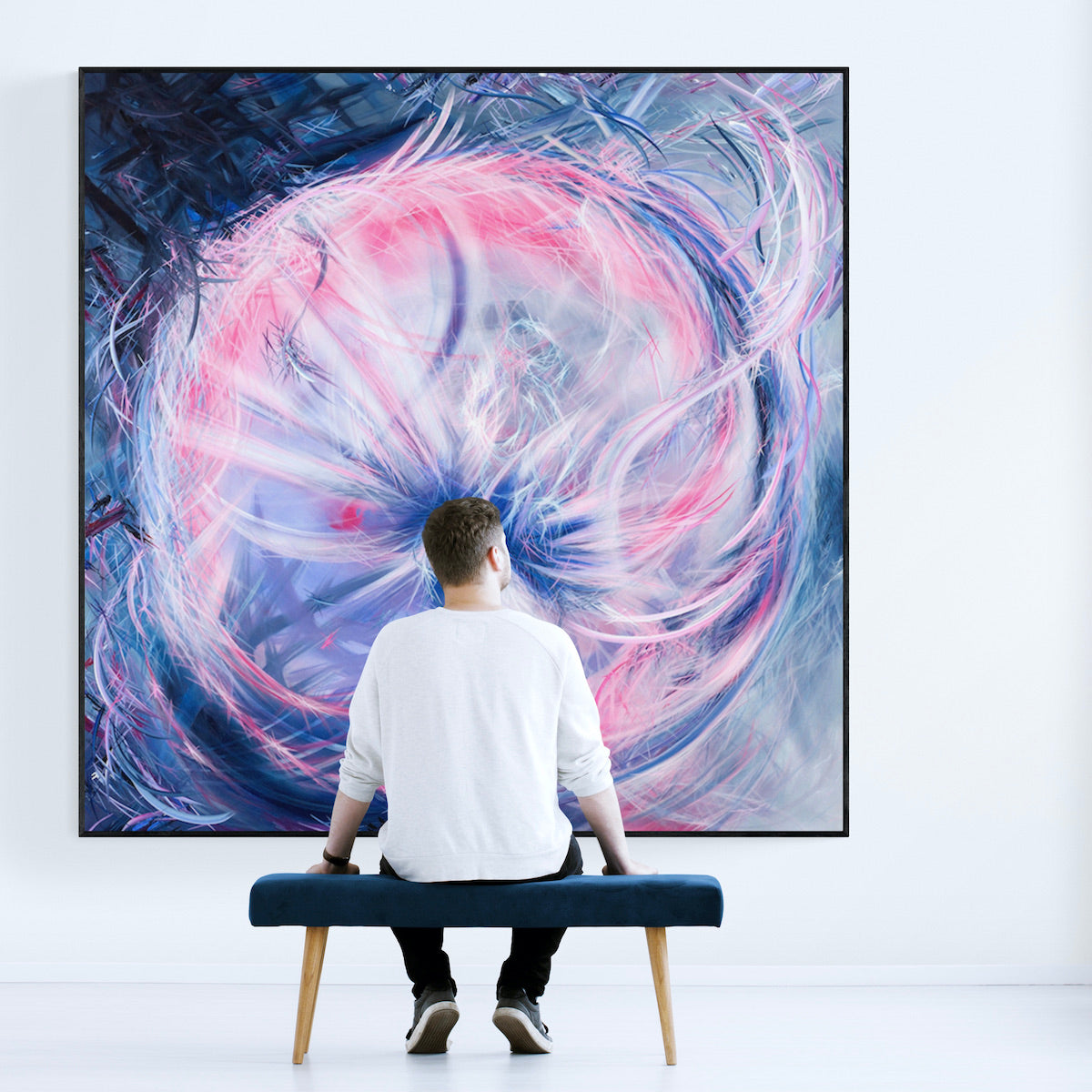Laguna art gallery abstract art by contemporary artist Michael Carini of Carini Arts