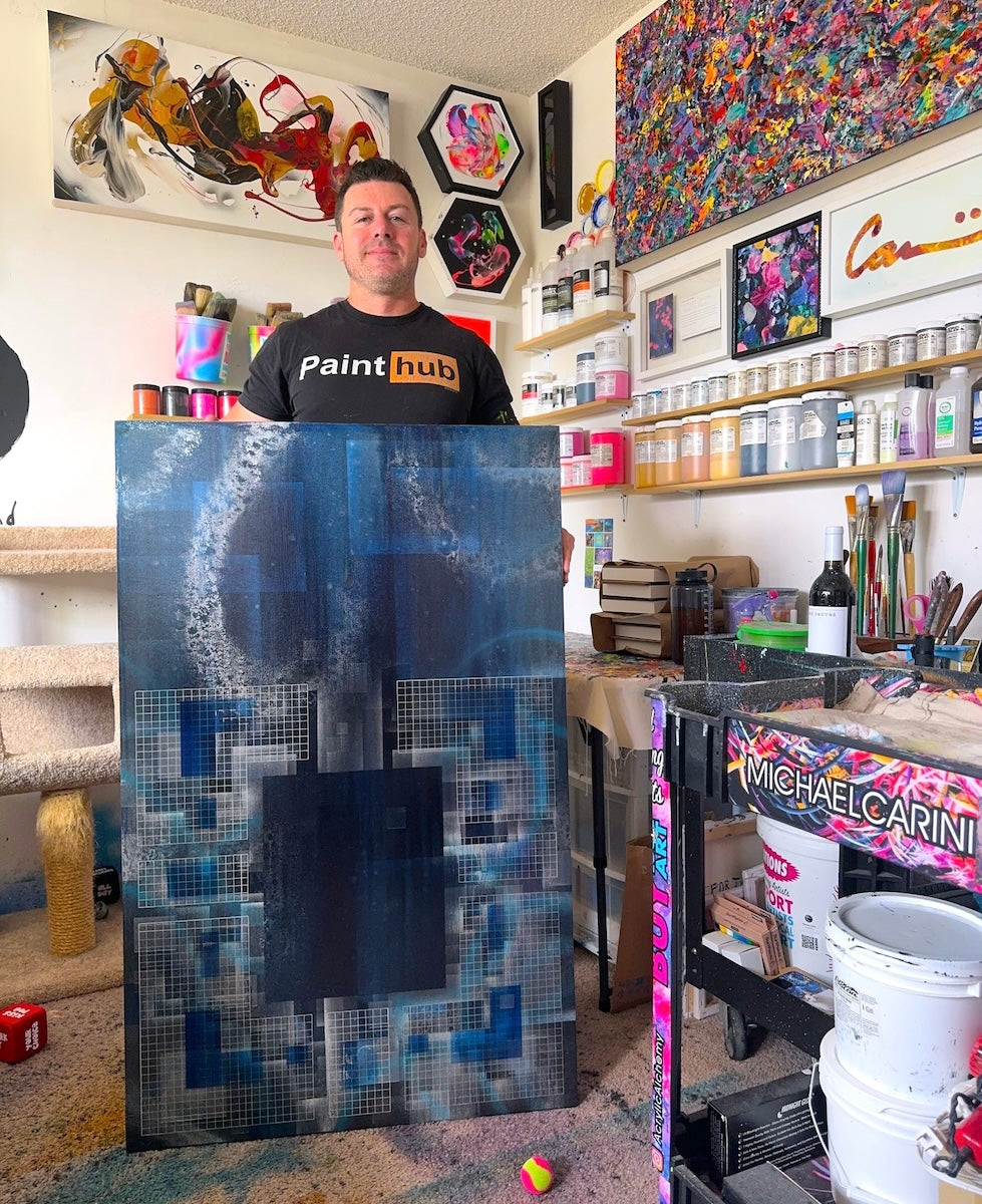 Arizona abstract paintings by Michael Carini