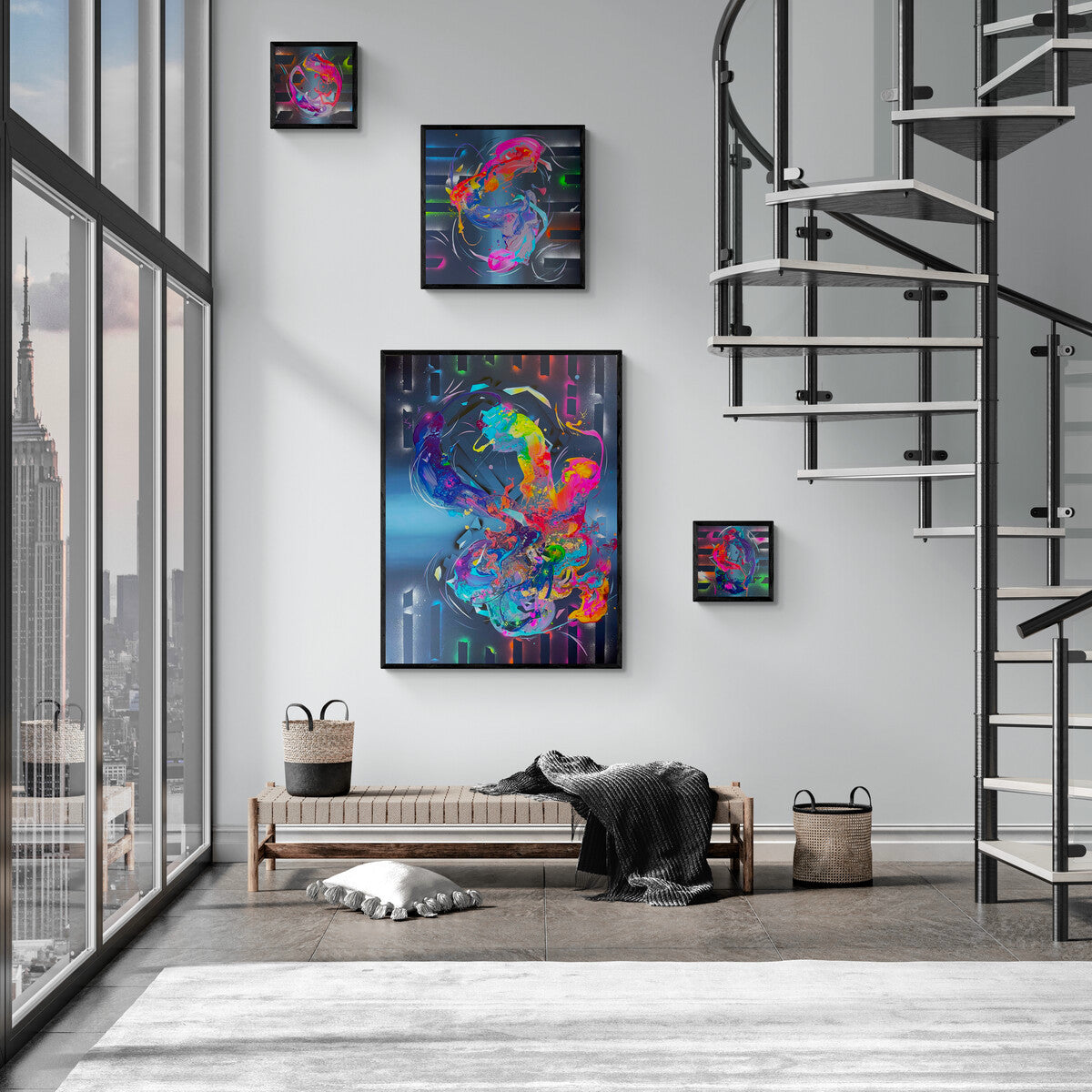luxury art and decor for your home and office from La Jolla artist Michael Carini of Carini Arts