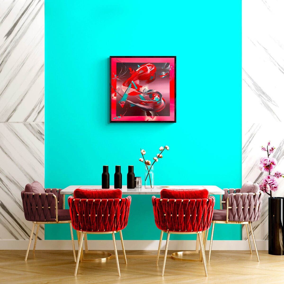 The most beautiful abstract art by San Diego artist Michael Carini of Carini Arts