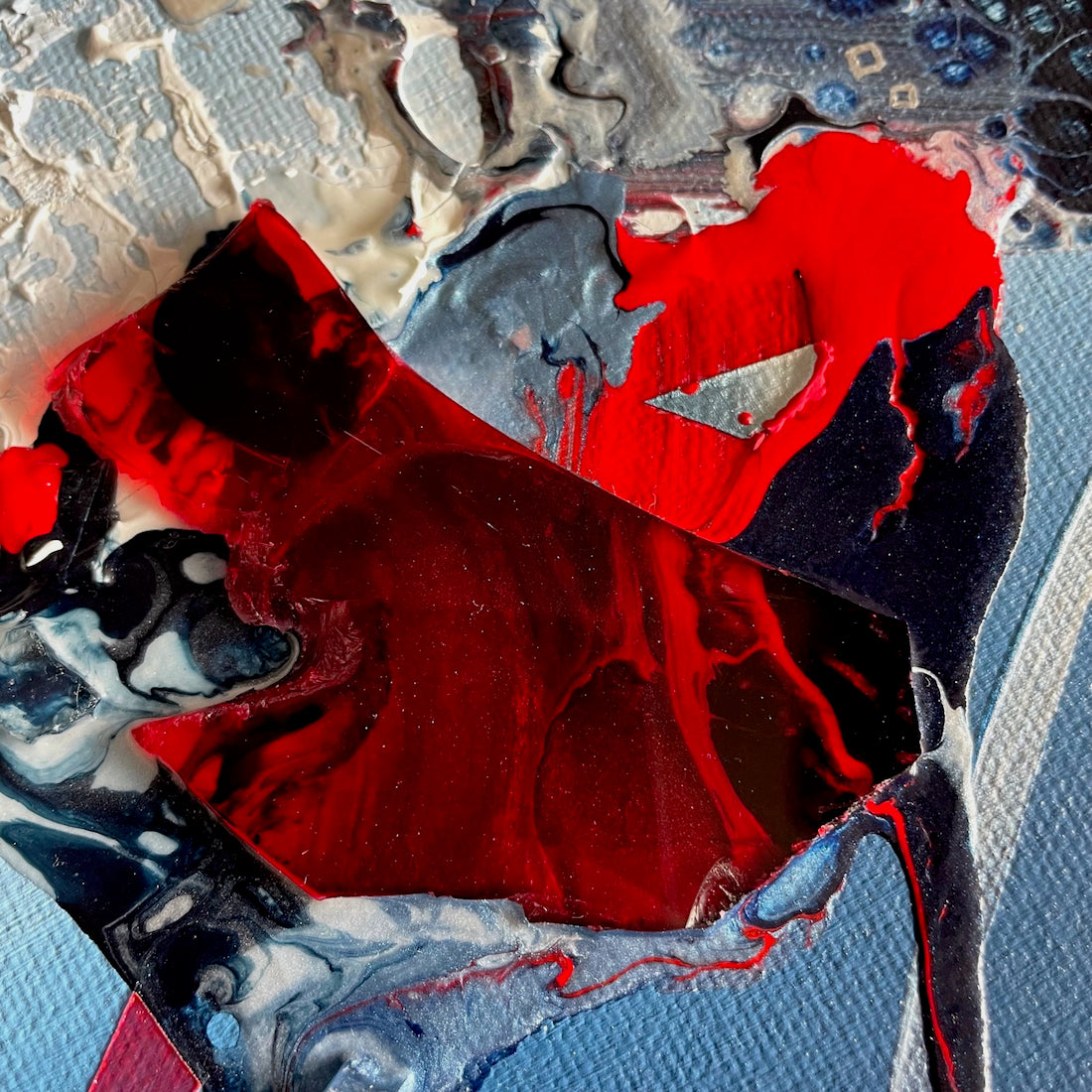 car crash artwork by Michael Carini in Southern California