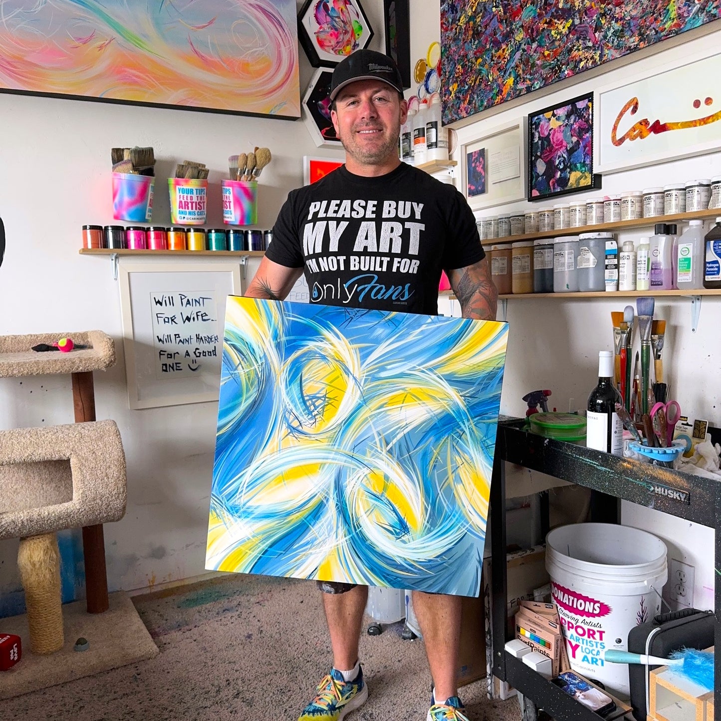 Michael Carini contemporary abstract artists to know