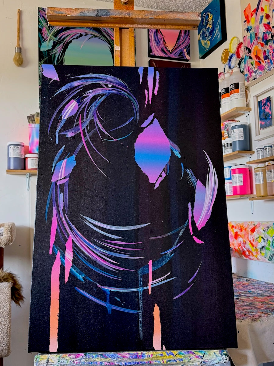 Stunning abstract artwork and contemporary fine art by Michael Carini of Carini Arts. Bold and expressive art for any space. Contemporary abstract paintings in Los Angeles.