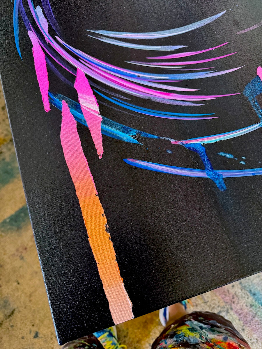 Stunning abstract artwork and contemporary fine art by Michael Carini of Carini Arts. Bold and expressive art for any space. Contemporary abstract paintings in Carlsbad.