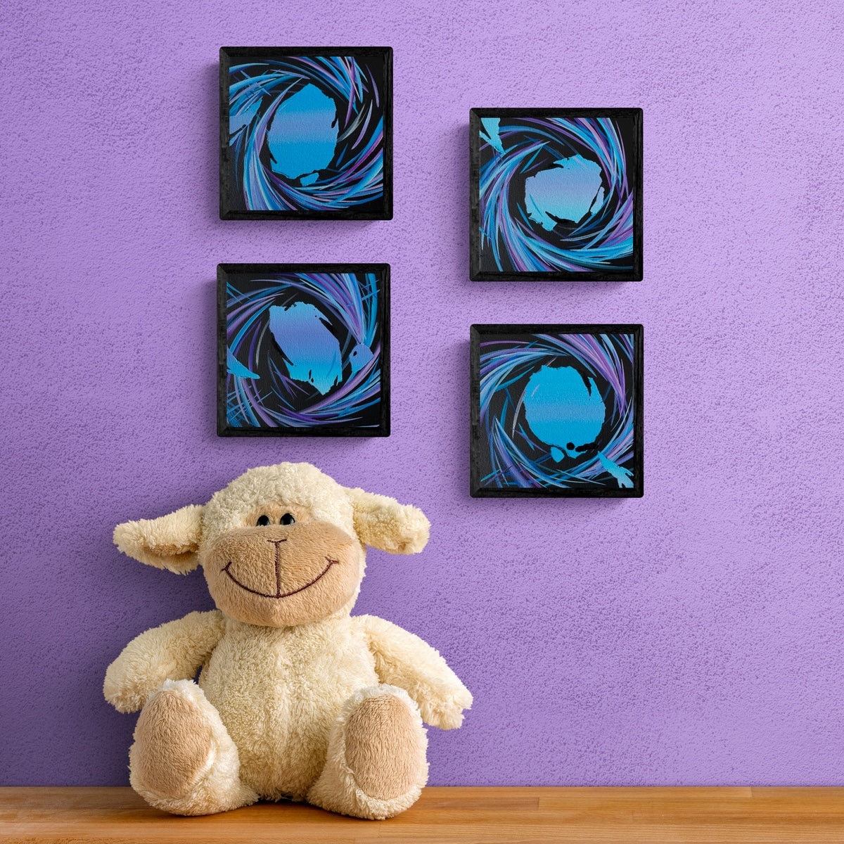Contemporary abstract art and acrylic paintings by renowned contemporary artist Michael Carini of Carini Arts. The best contemporary abstract art in Encinitas.