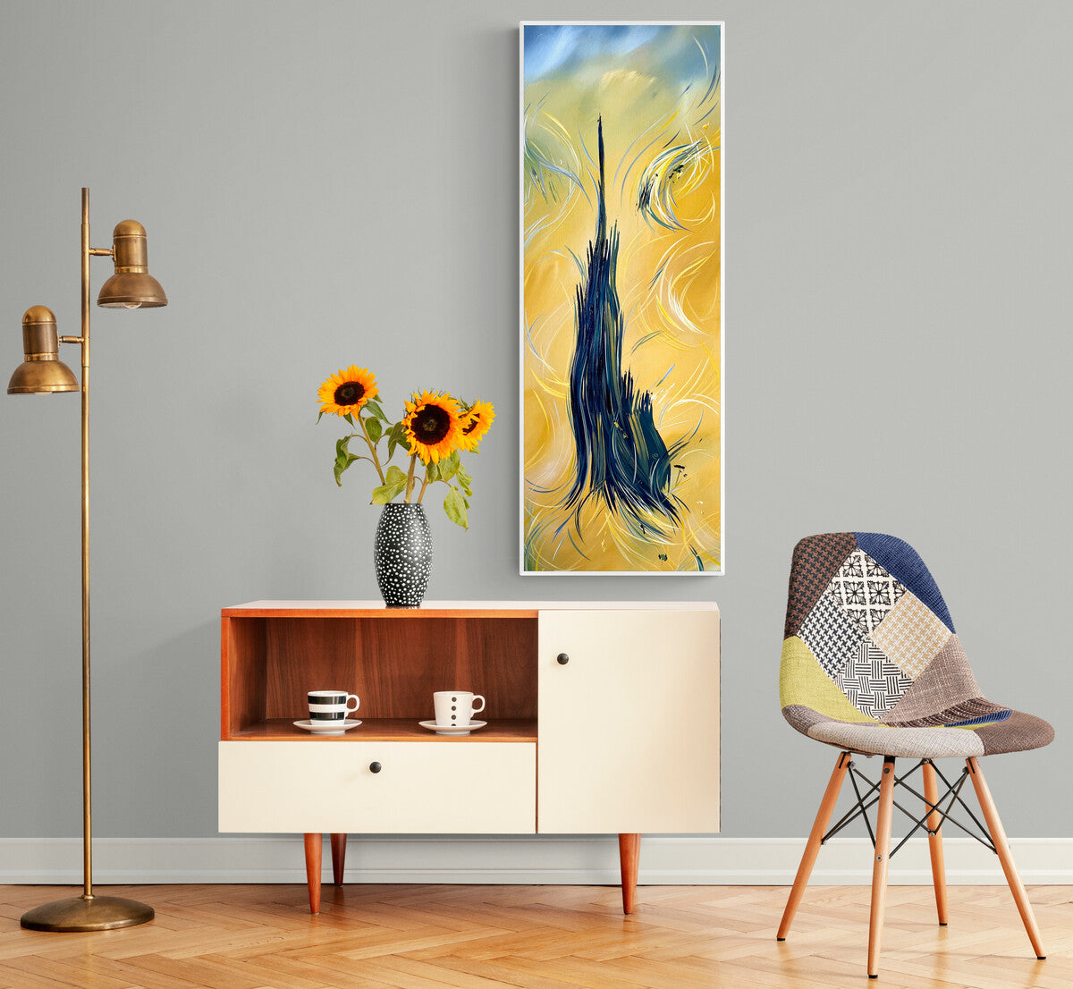 Rancho Mirage contemporary fine art by abstract artist Michael Carini of Carini Arts