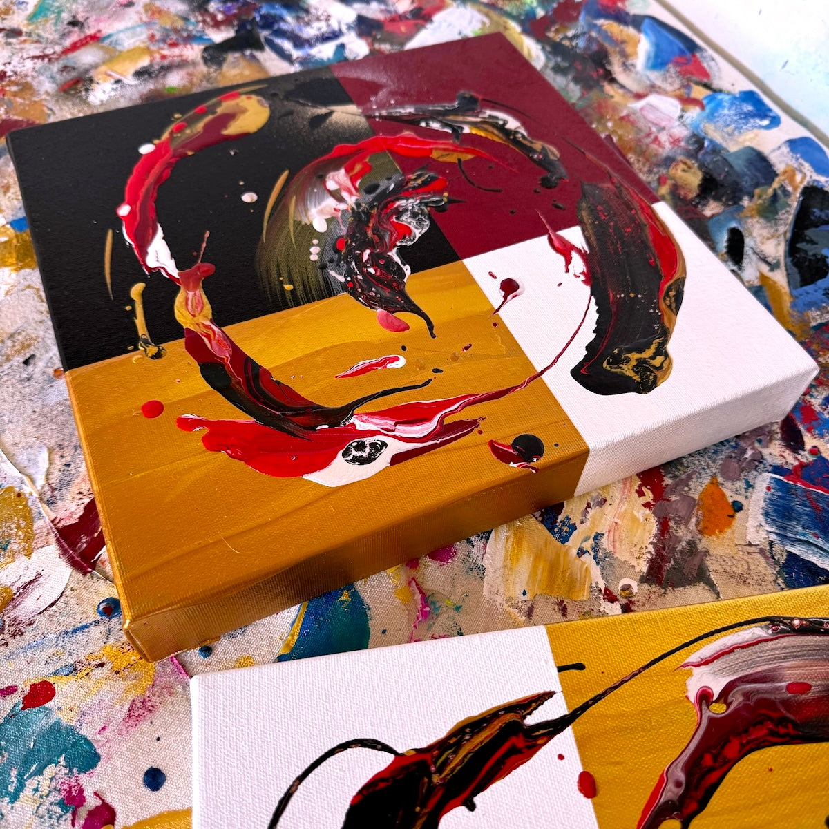 Michael Carini contemporary abstract paintings and interior decor for your walls in Los Angeles
