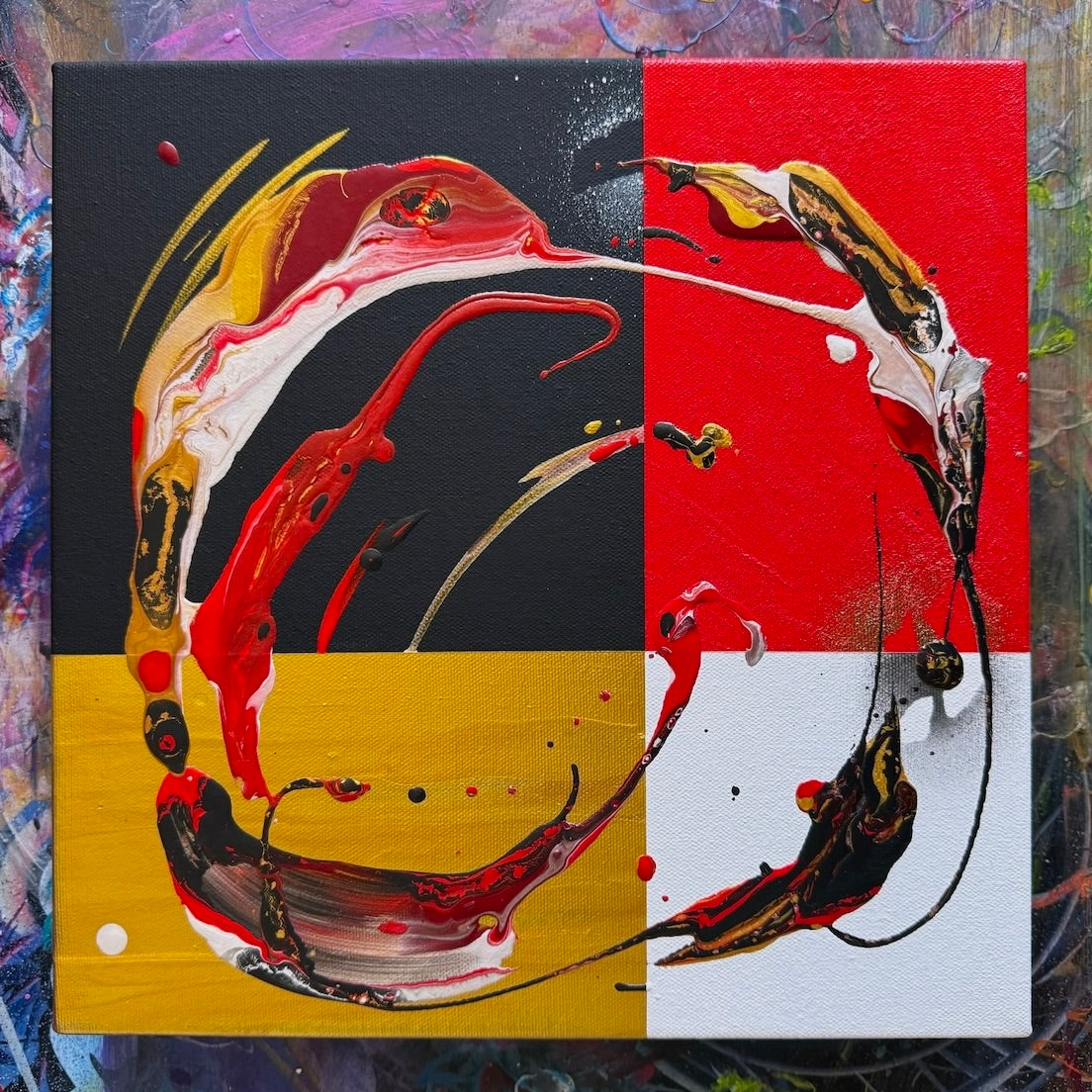 Michael Carini contemporary abstract paintings and interior decor for your walls in Carmel Valley