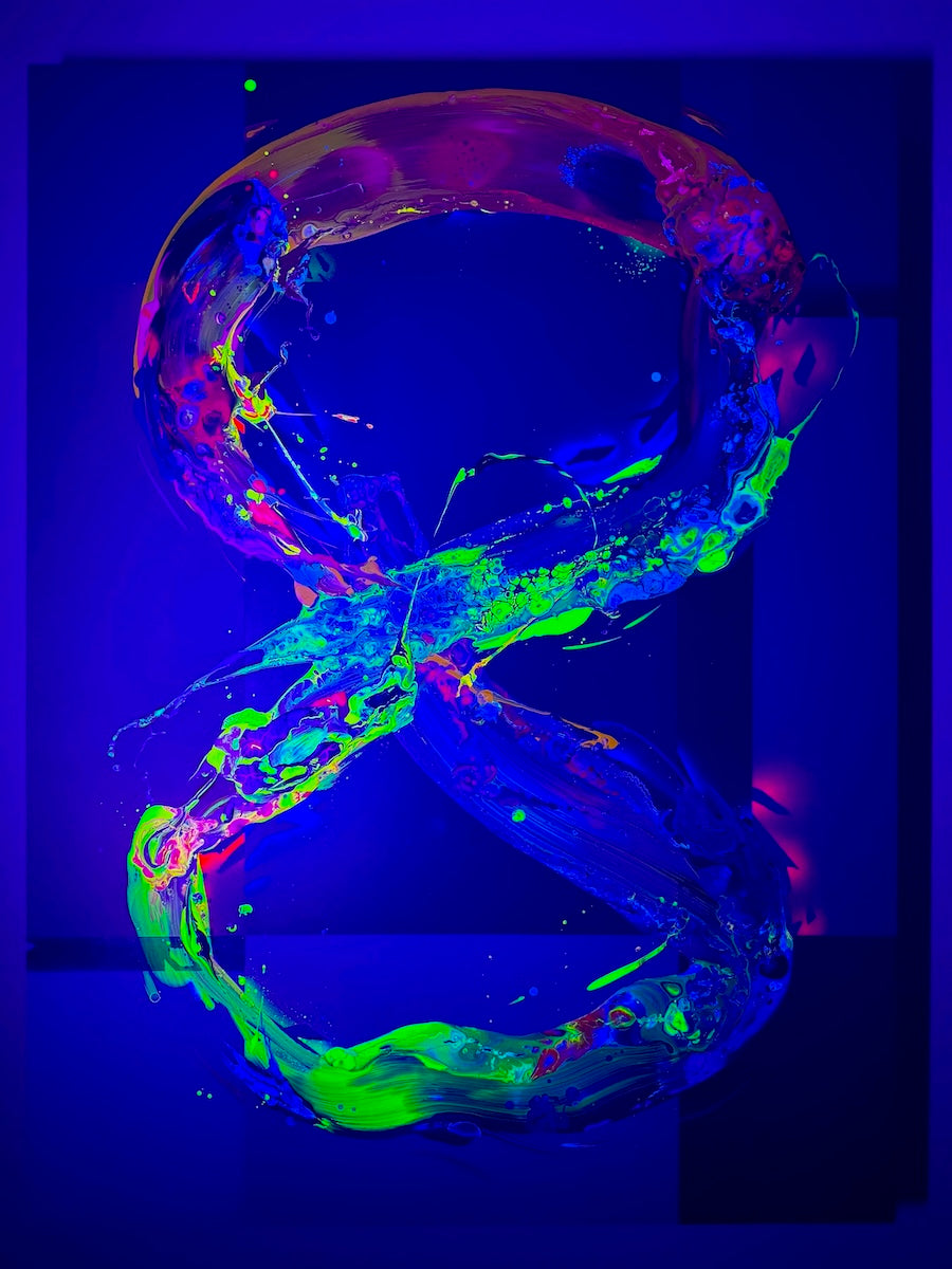 Michael Carini contemporary abstract painting and gallery art. Unique abstract artwork from Carini Arts in Southern California (Los Angeles).