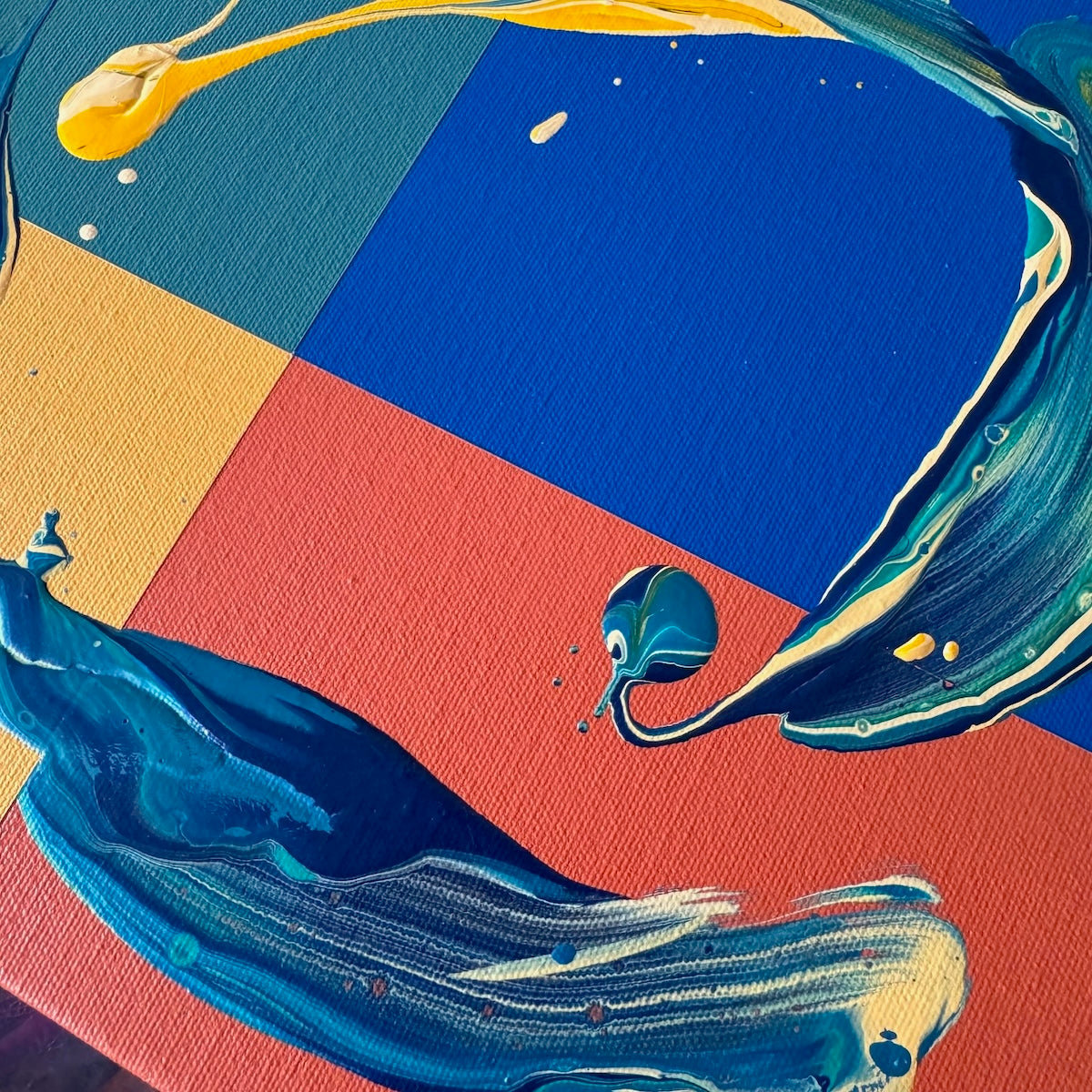 contemporary abstract art and interior design by Michael Carini of Carini Arts in San Francisco