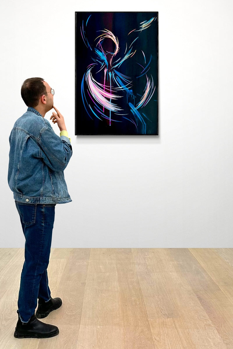 Michael Carini contemporary abstract paintings and gallery art. The best contemporary fine art in Carlsbad.