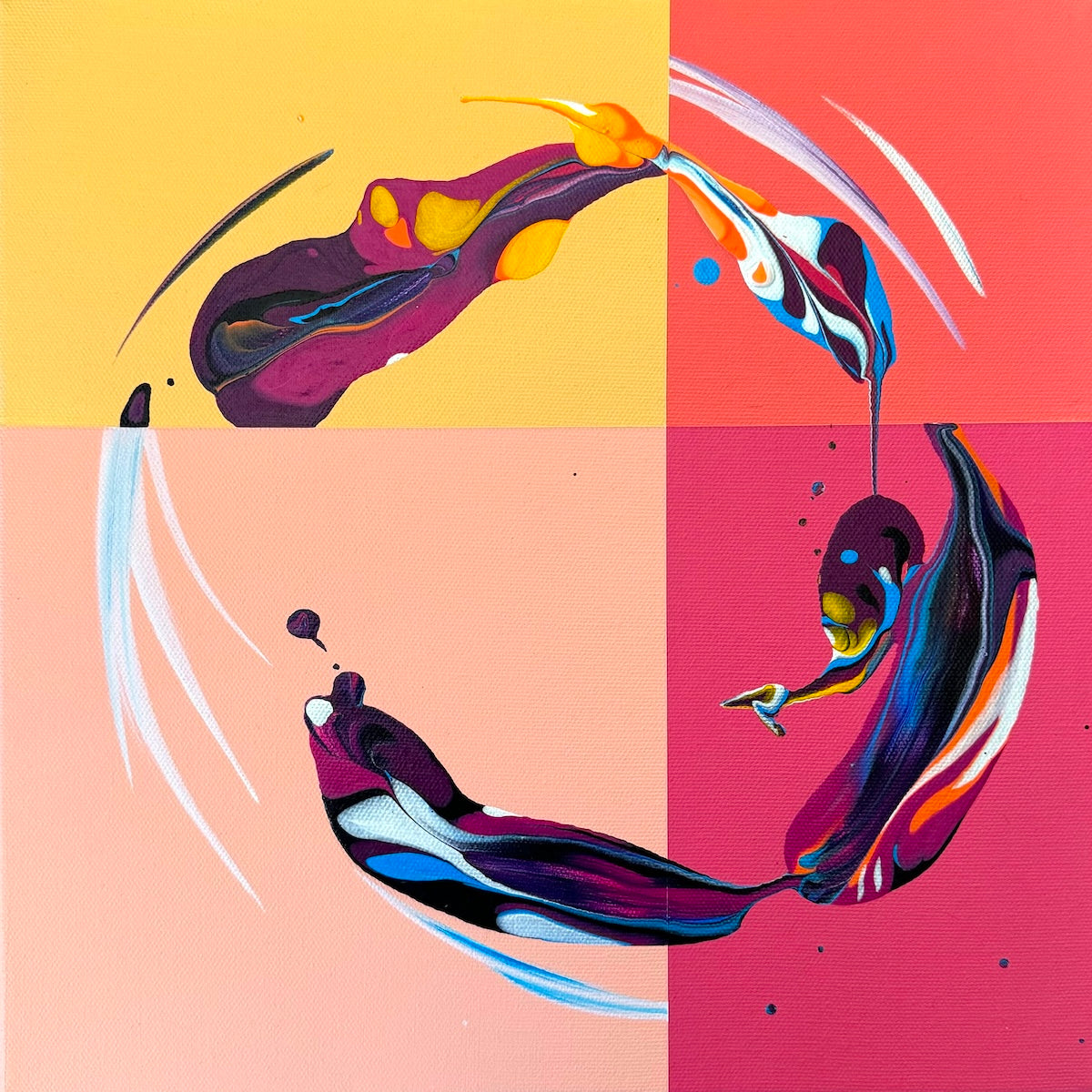 Michael Carini contemporary abstract art and interior design in Del Mar