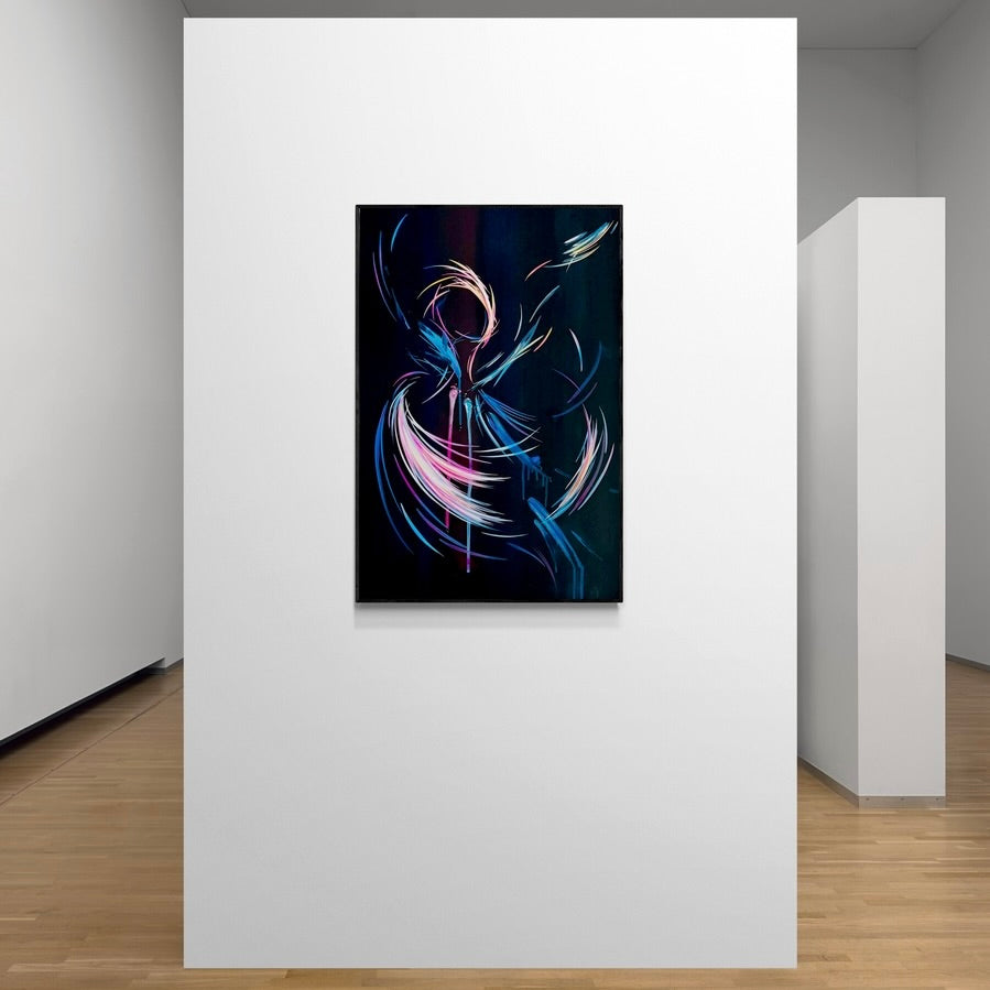 Michael Carini contemporary abstract paintings and gallery art. The best contemporary fine art in La Jolla.