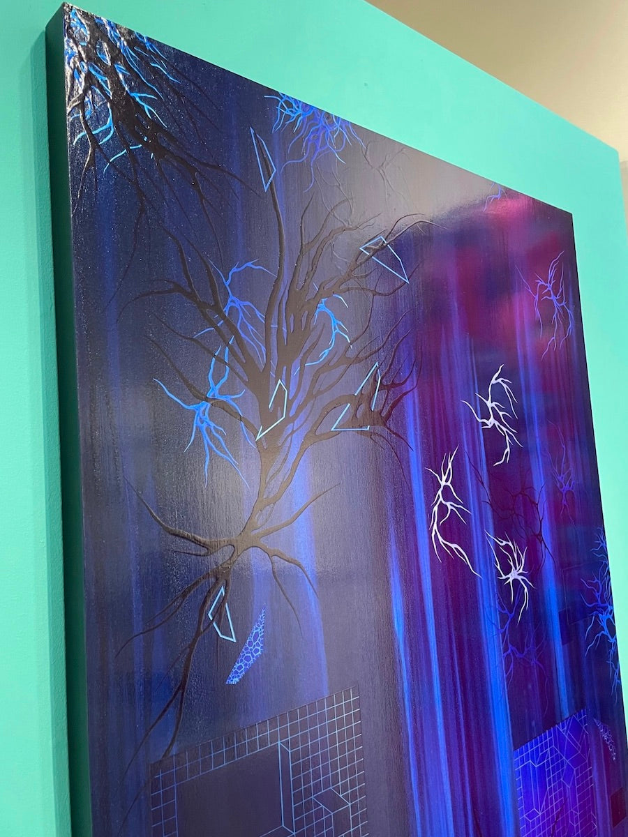 stunning abstract art by Carini