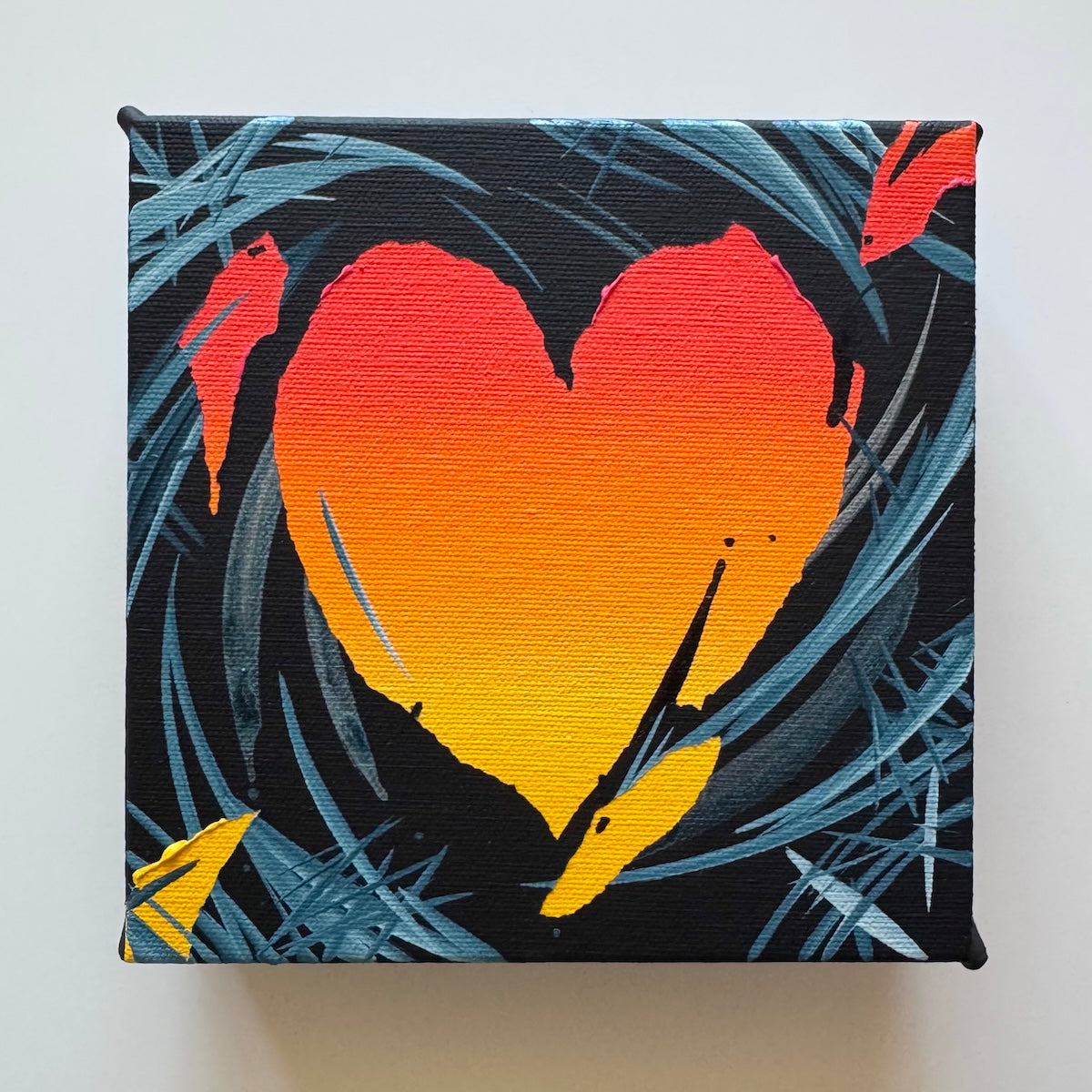 Beautiful original contemporary abstract art and acrylic paintings by artist Michael Carini in Carmel Valley