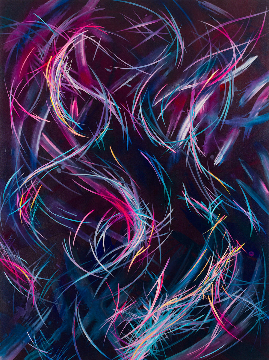 Del Mar contemporary fine art by gallery artist Michael Carini of Carini Arts