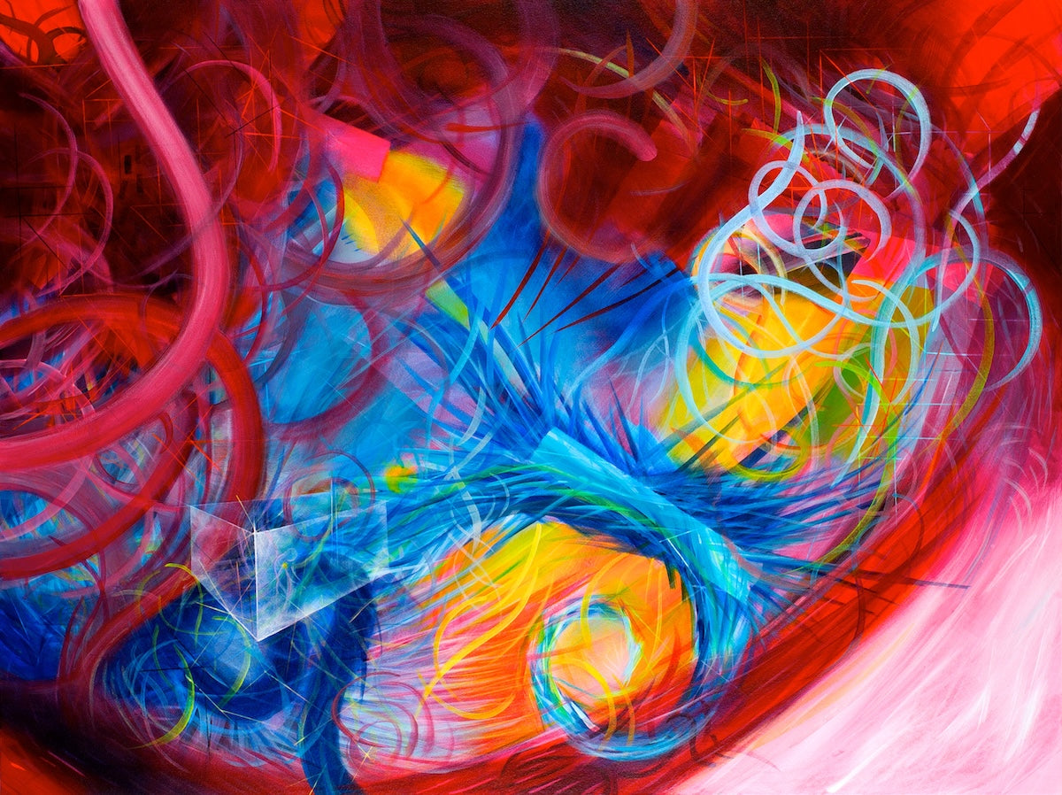 Palm Springs contemporary abstract art from Michael Carini of Carini Arts