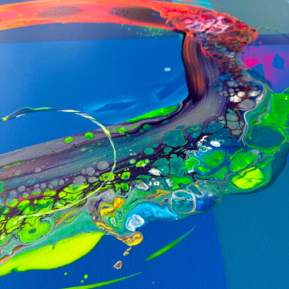 Michael Carini contemporary abstract painting and gallery art. Unique abstract artwork from Carini Arts in Southern California.
