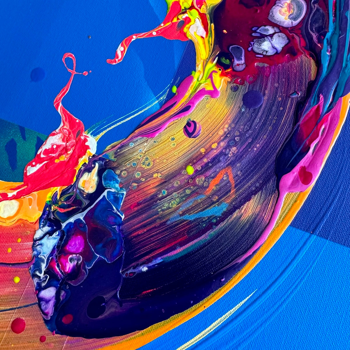 Michael Carini contemporary abstract painting and gallery art. Unique abstract artwork from Carini Arts in Southern California.