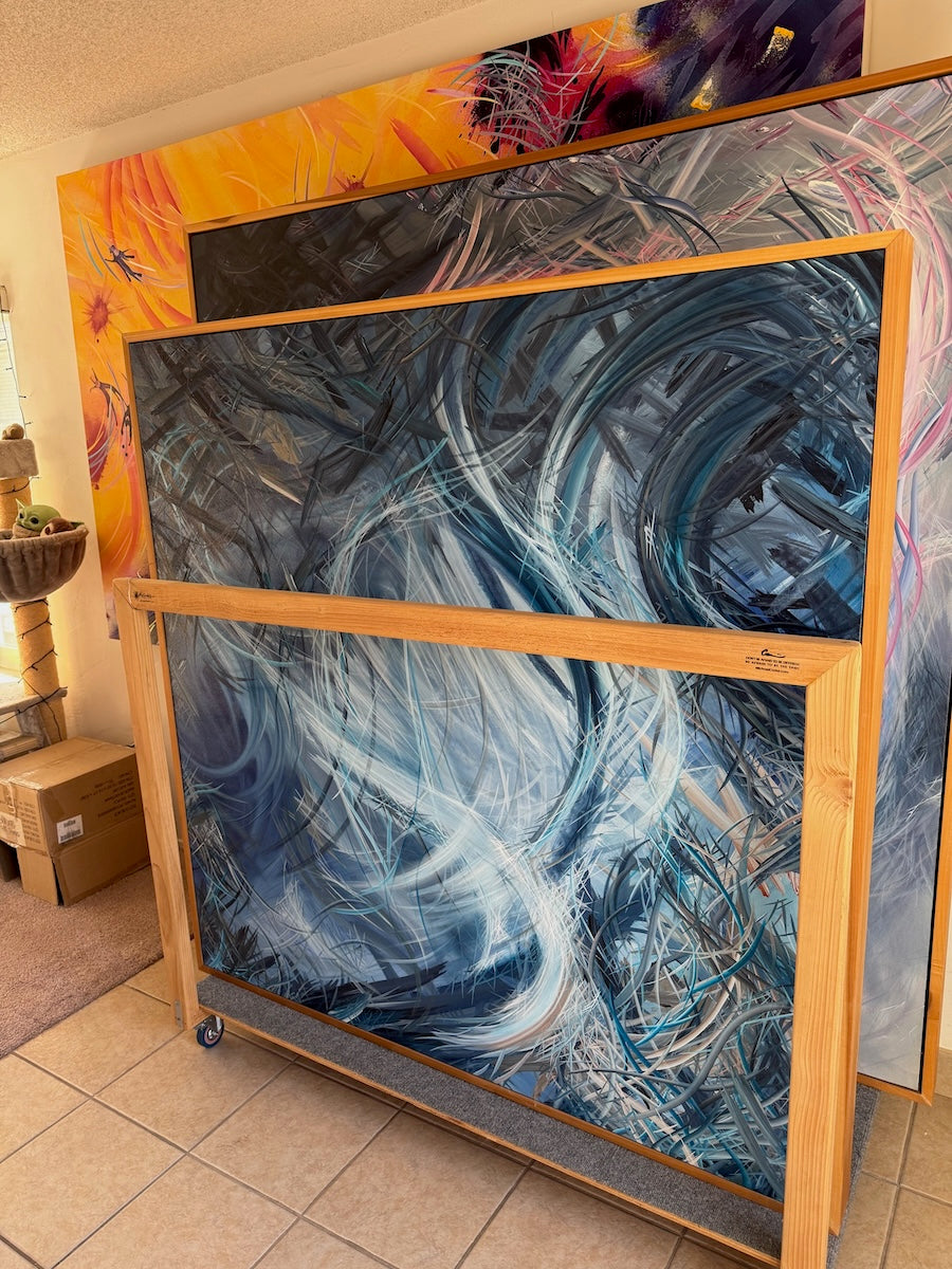 Michael Carini big art contemporary abstract paintings