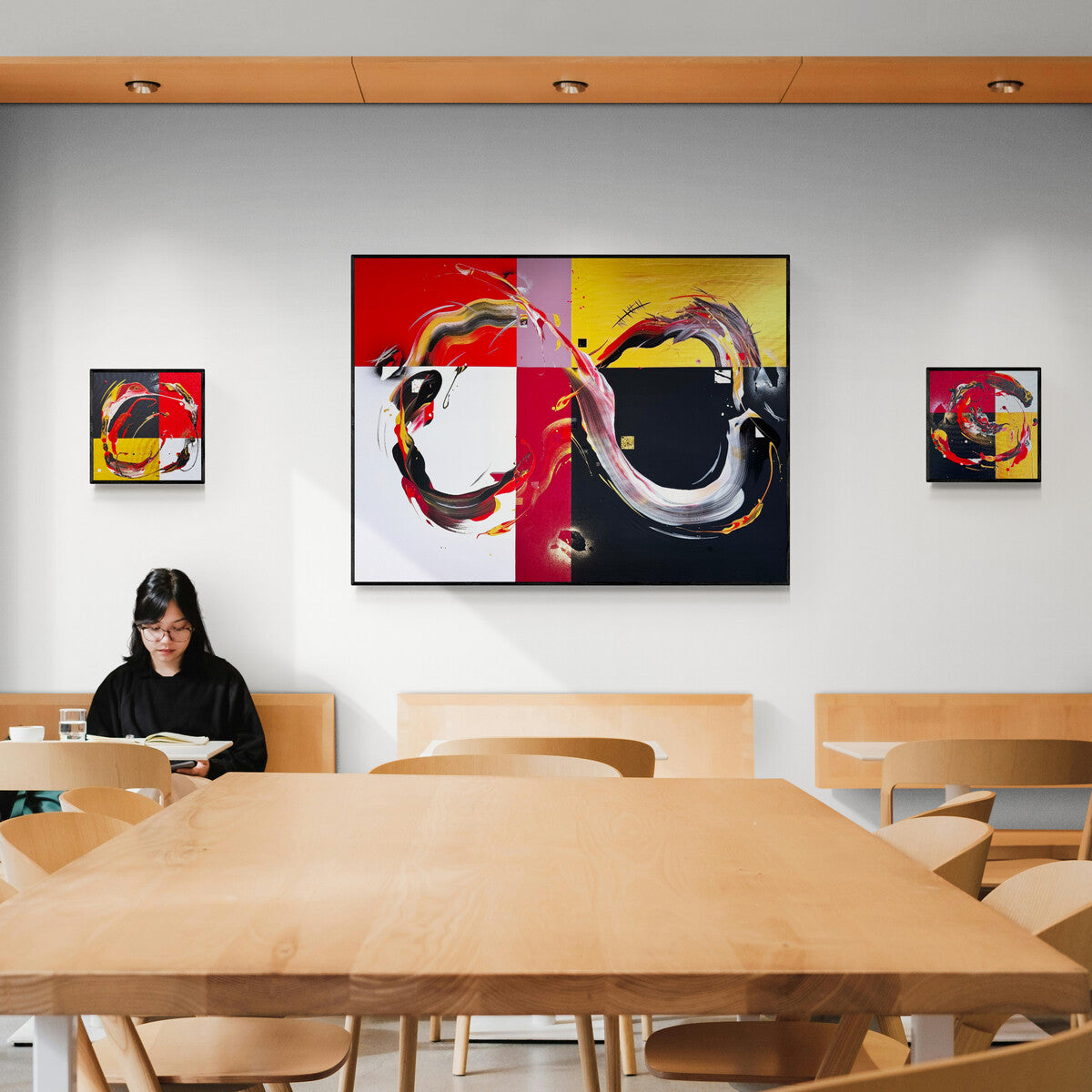 Michael Carini contemporary abstract paintings and interior decor for your walls in La Jolla