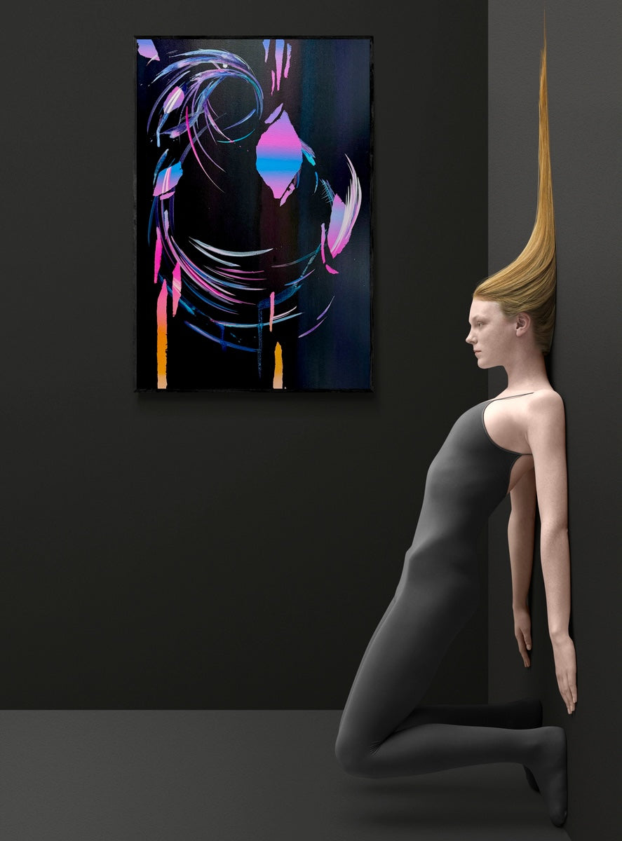 Michael Carini luxury contemporary abstract art and paintings in Southern California