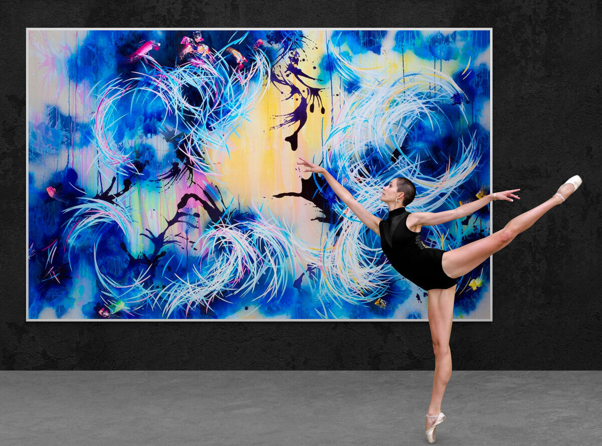 La Jolla art and design with contemporary abstract artist Michael Carini of Carini Arts
