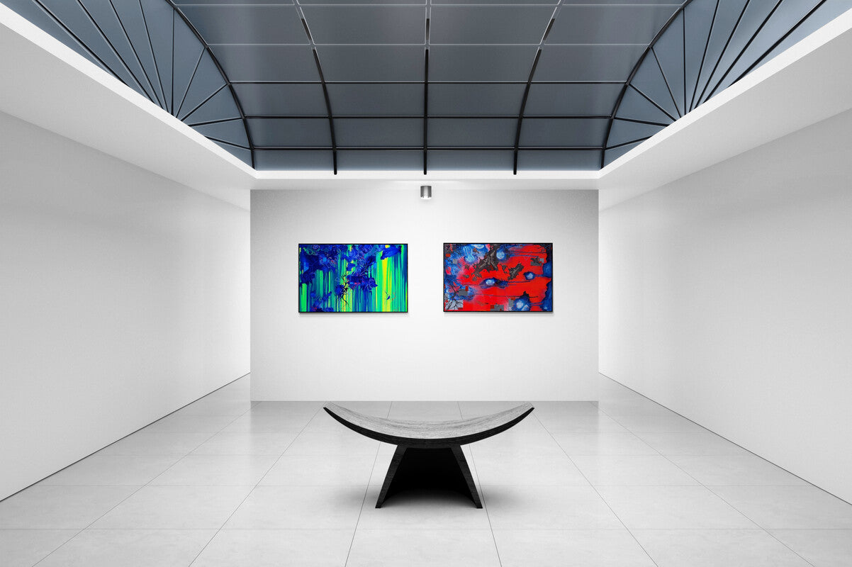 Palm Springs contemporary fine art by gallery artist Michael Carini of Carini Arts