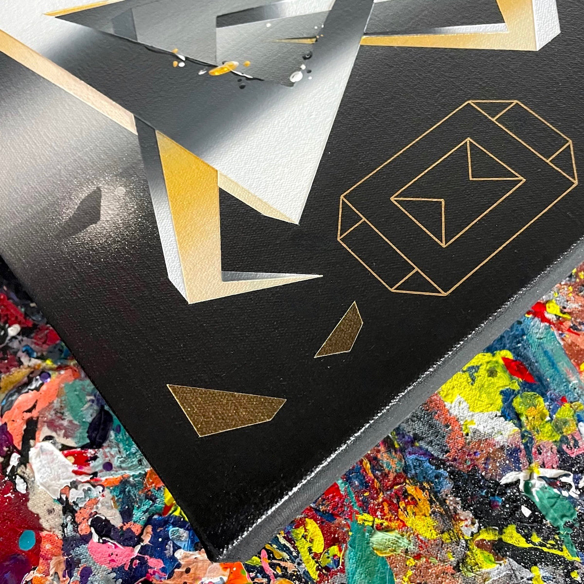 Beverly Hills art and decor by contemporary abstract artist Michael Carini