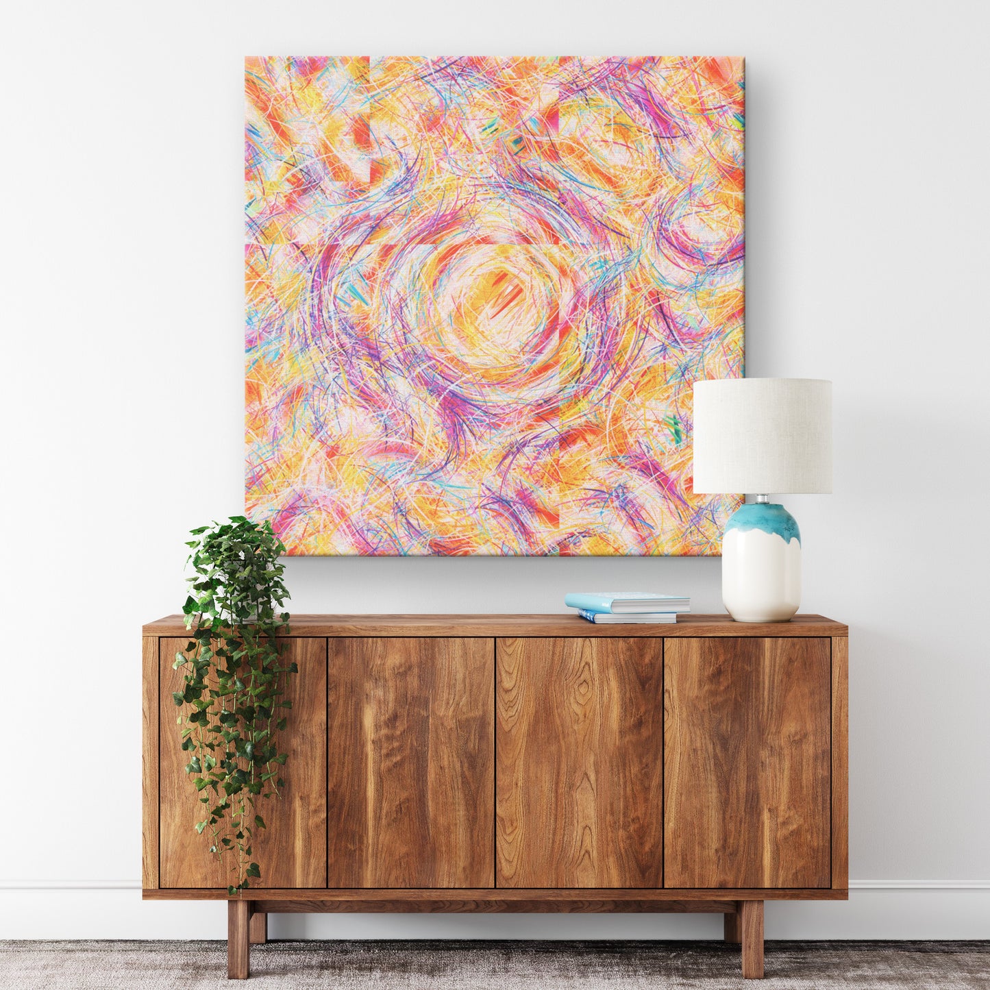 unique abstract art by contemporary artist Michael Carini