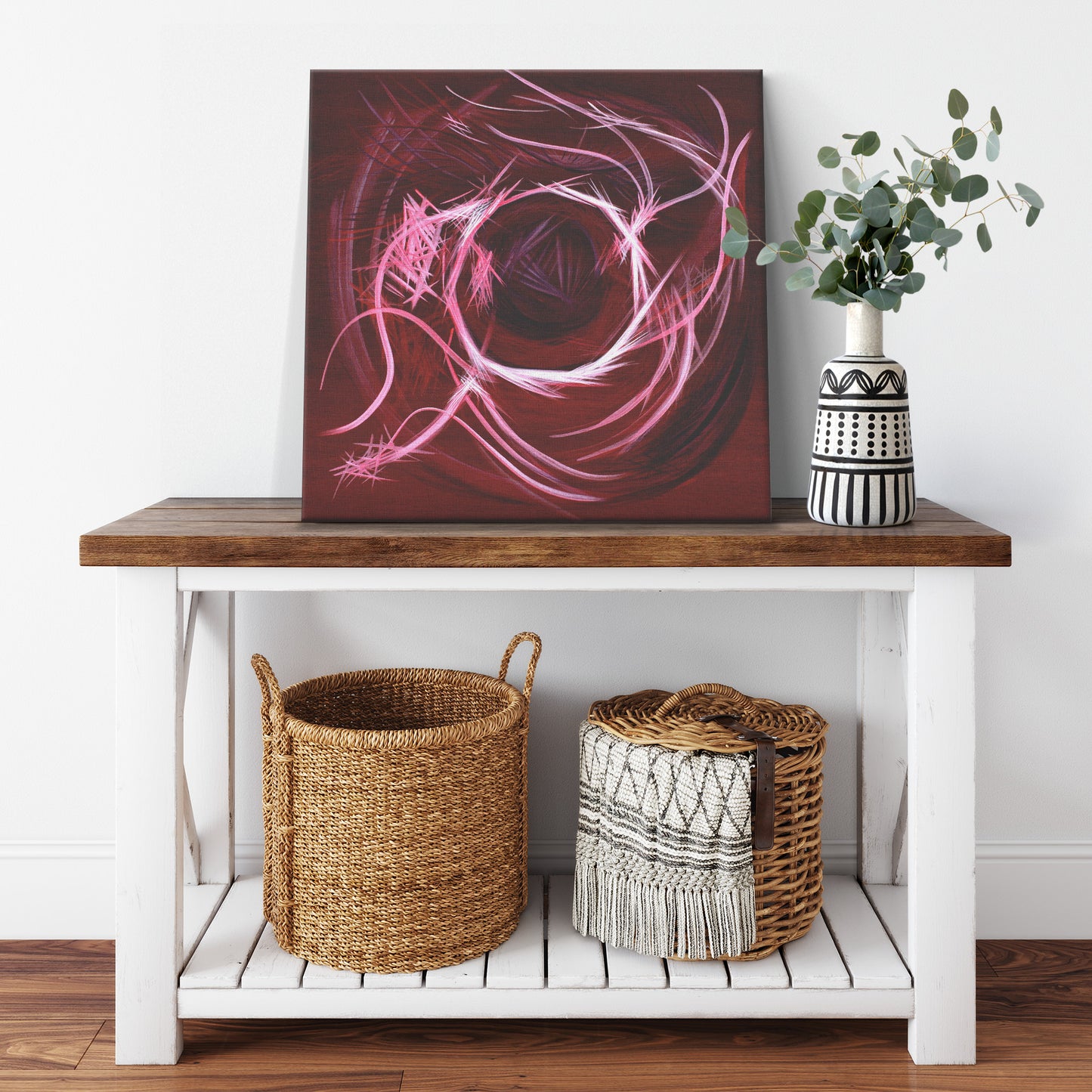 brand partner Michael Carini creates stunning abstract art with a powerful message