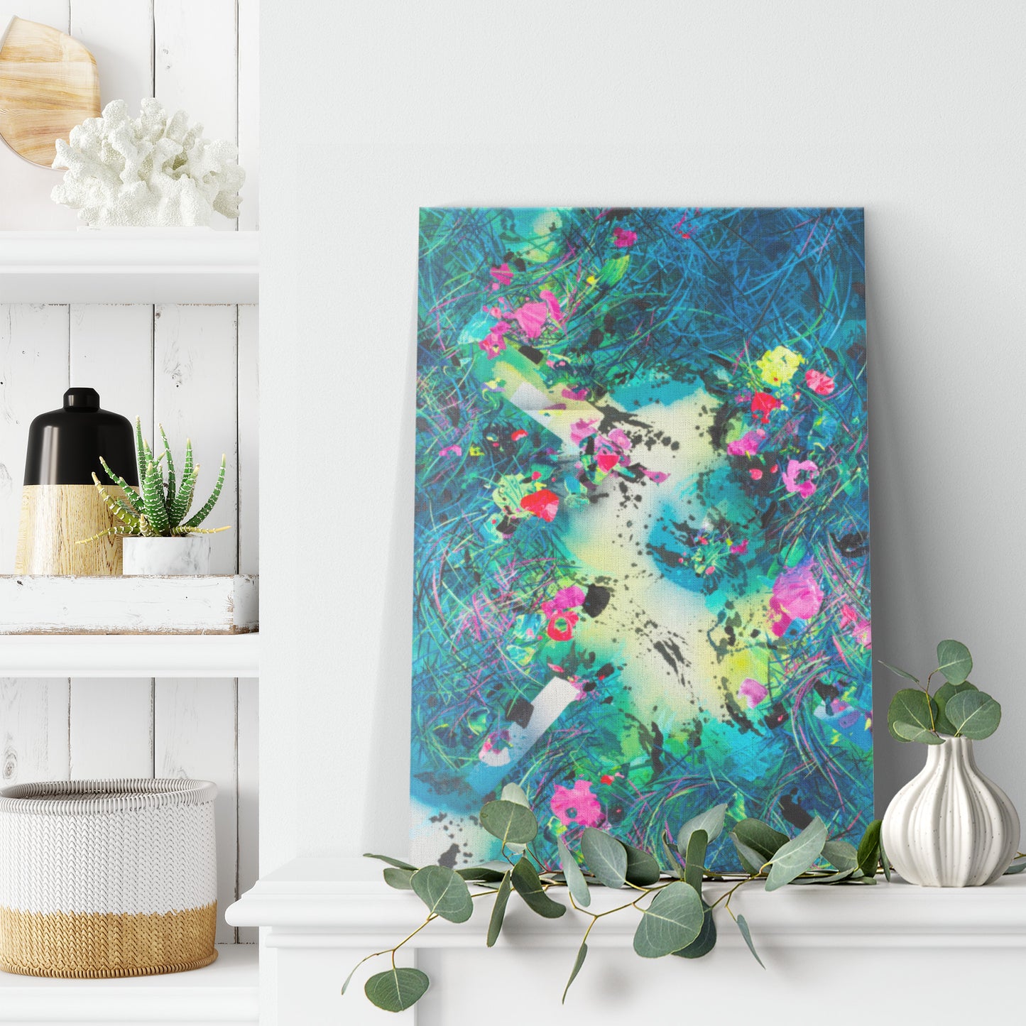 luxury art and decor by Socal artist Michael Carini of Carini Arts