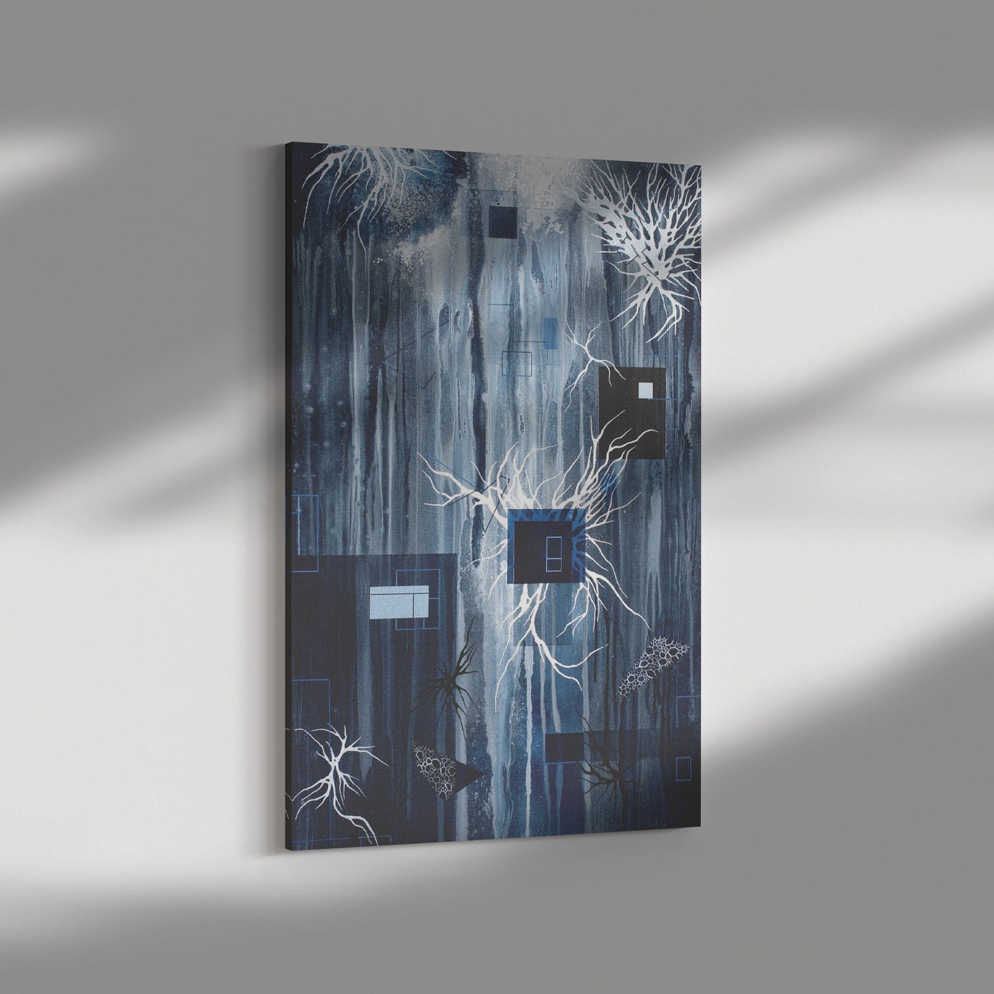 Michael Carini's beautiful abstract canvas art and decor