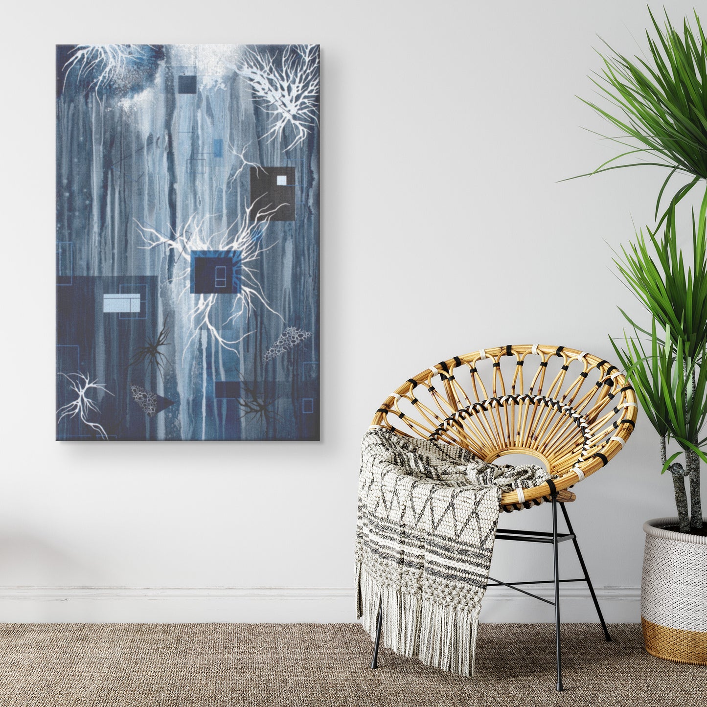 the best abstract art by local gallery artist Michael Carini
