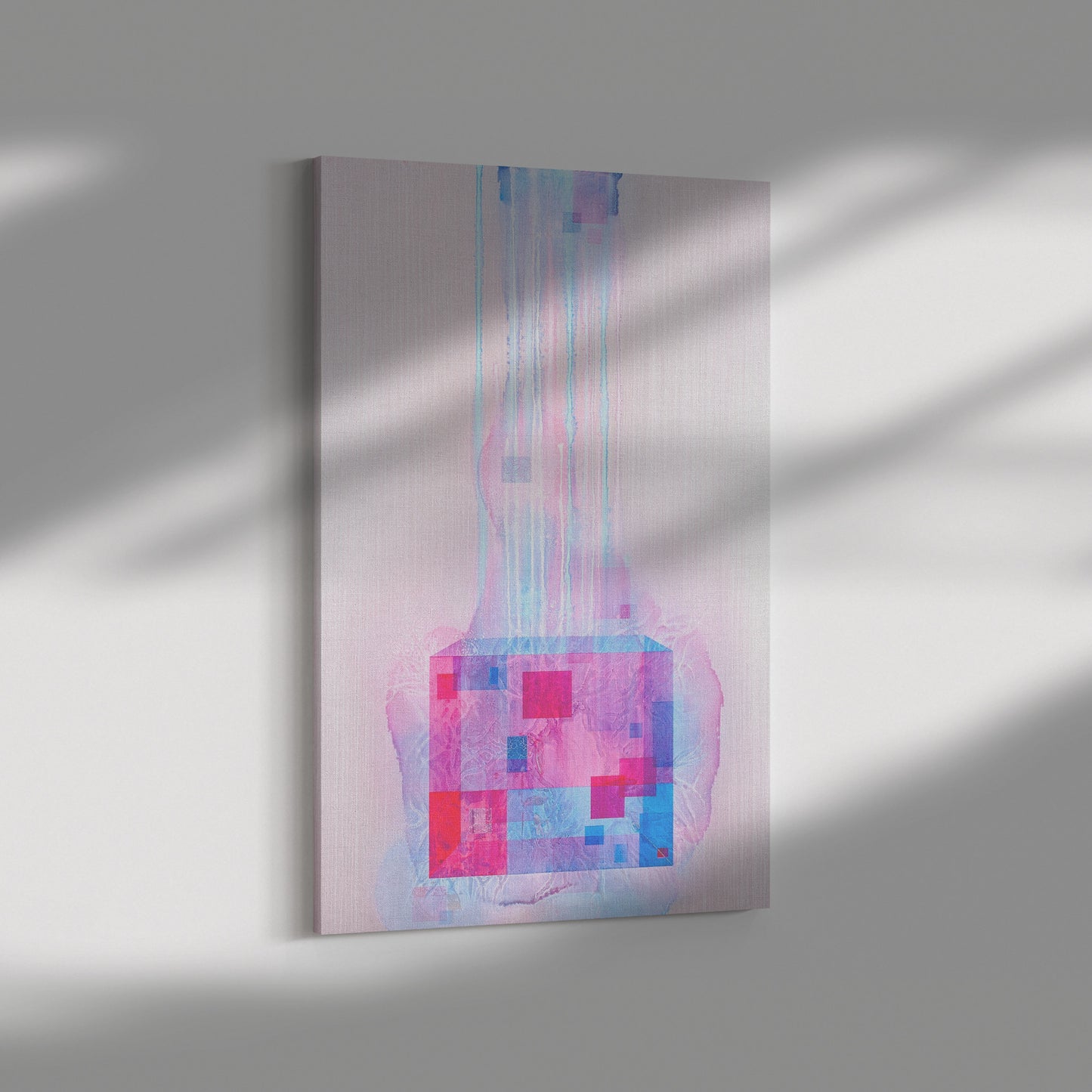 addiction themed art by contemporary abstract artist Michael Carini from Southern California