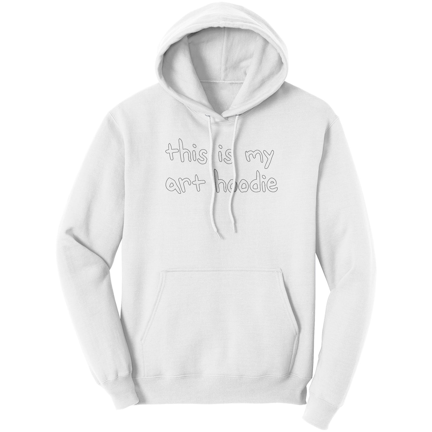 Michael Carini has the best artist hoodies