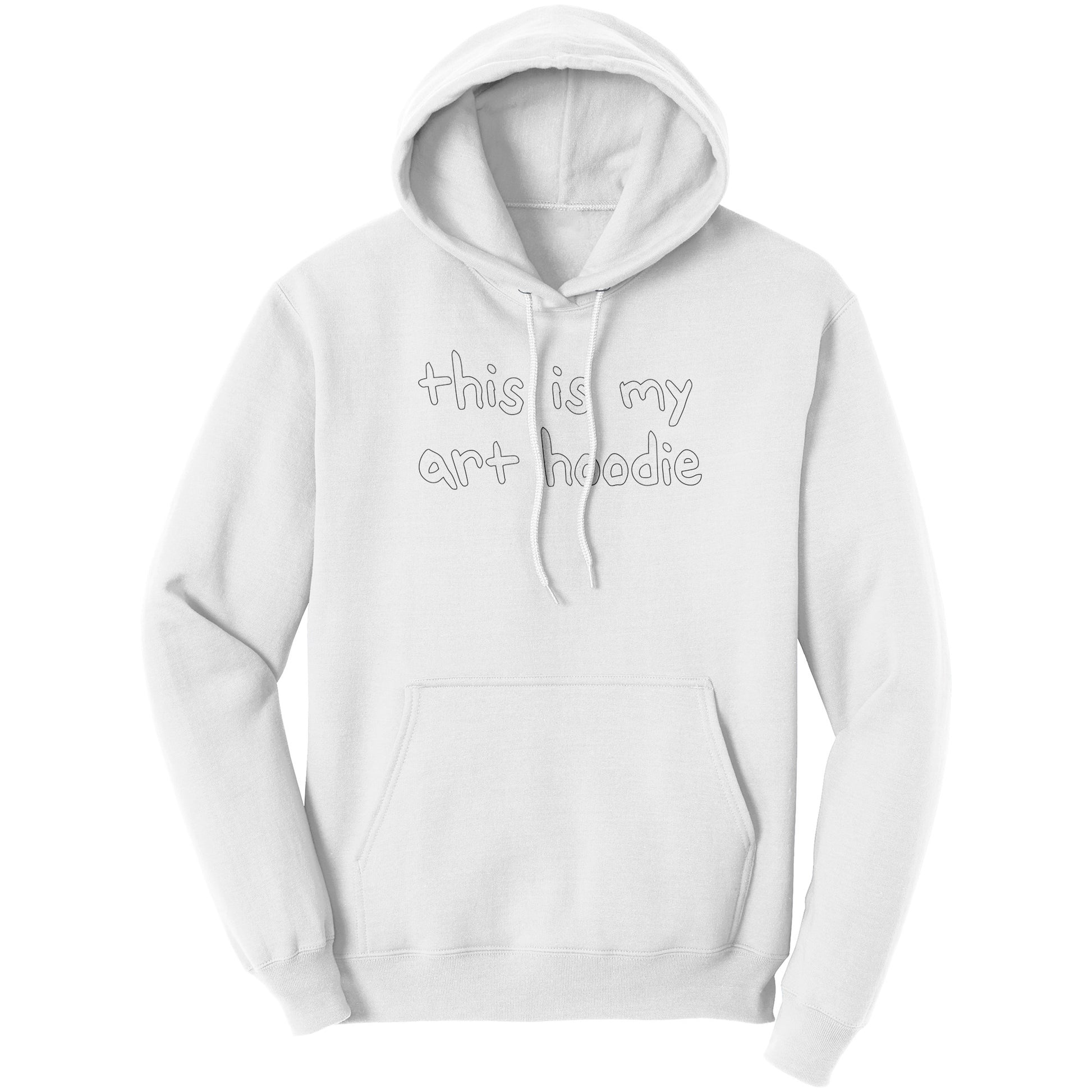 Michael Carini has the best artist hoodies