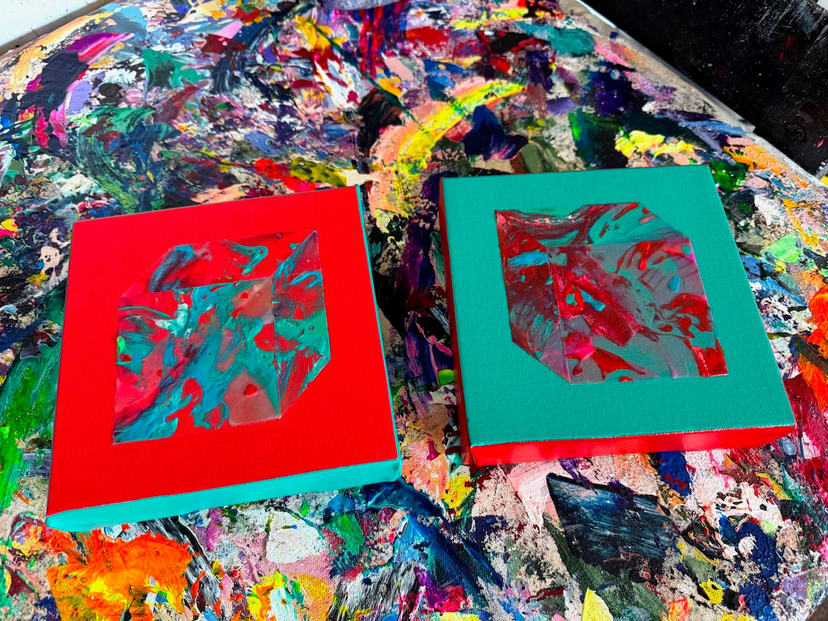 What Goes Around Comes Around And What Comes Around Goes Around - Original Paintings