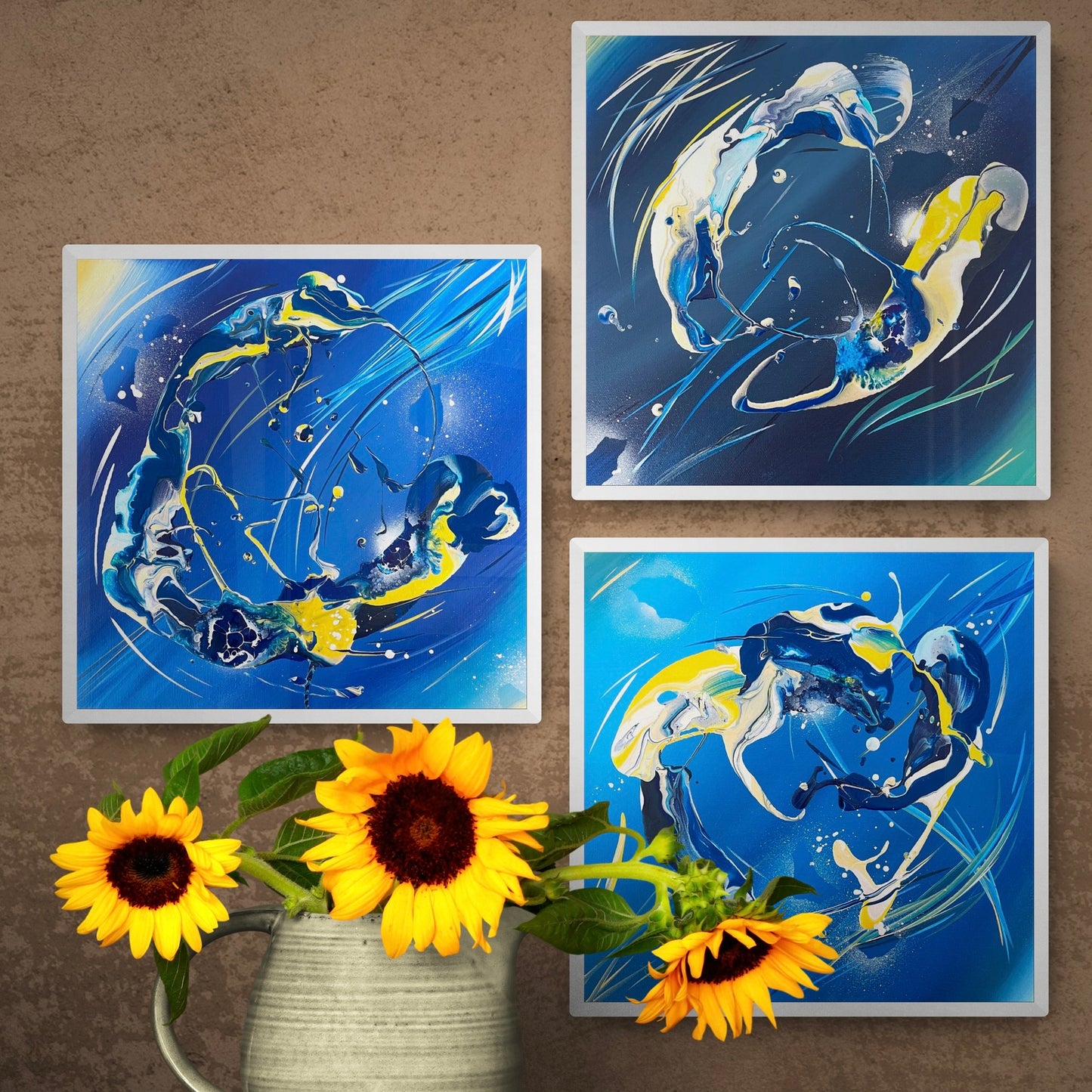 Hollywood movie art and decor by contemporary abstract artist Michael Carini