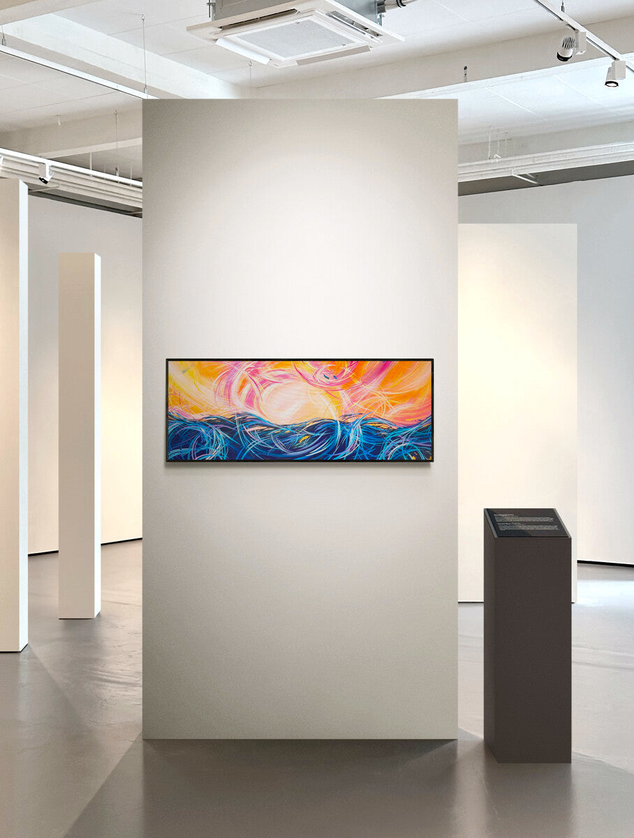 La Jolla beach art and decor by local contemporary artist Michael Carini