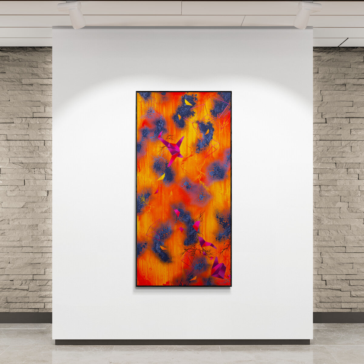 beautiful abstract contemporary art by gallery artist Michael Carini from So Cal