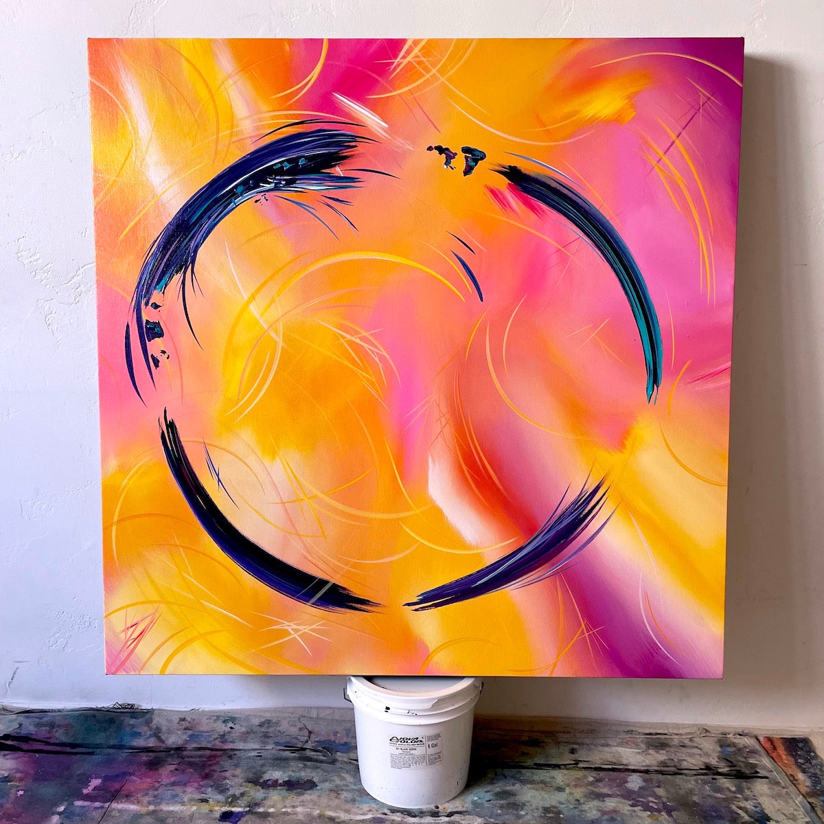 contemporary abstract art by gallery artist Michael Carini