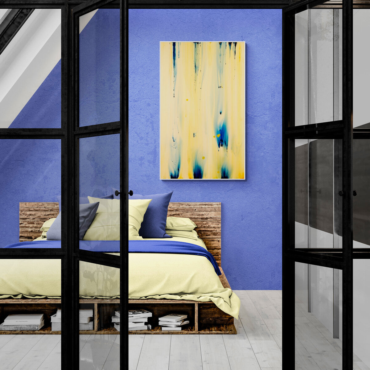 peaceful and meditative abstract art from contemporary abstract painter Michael Carini