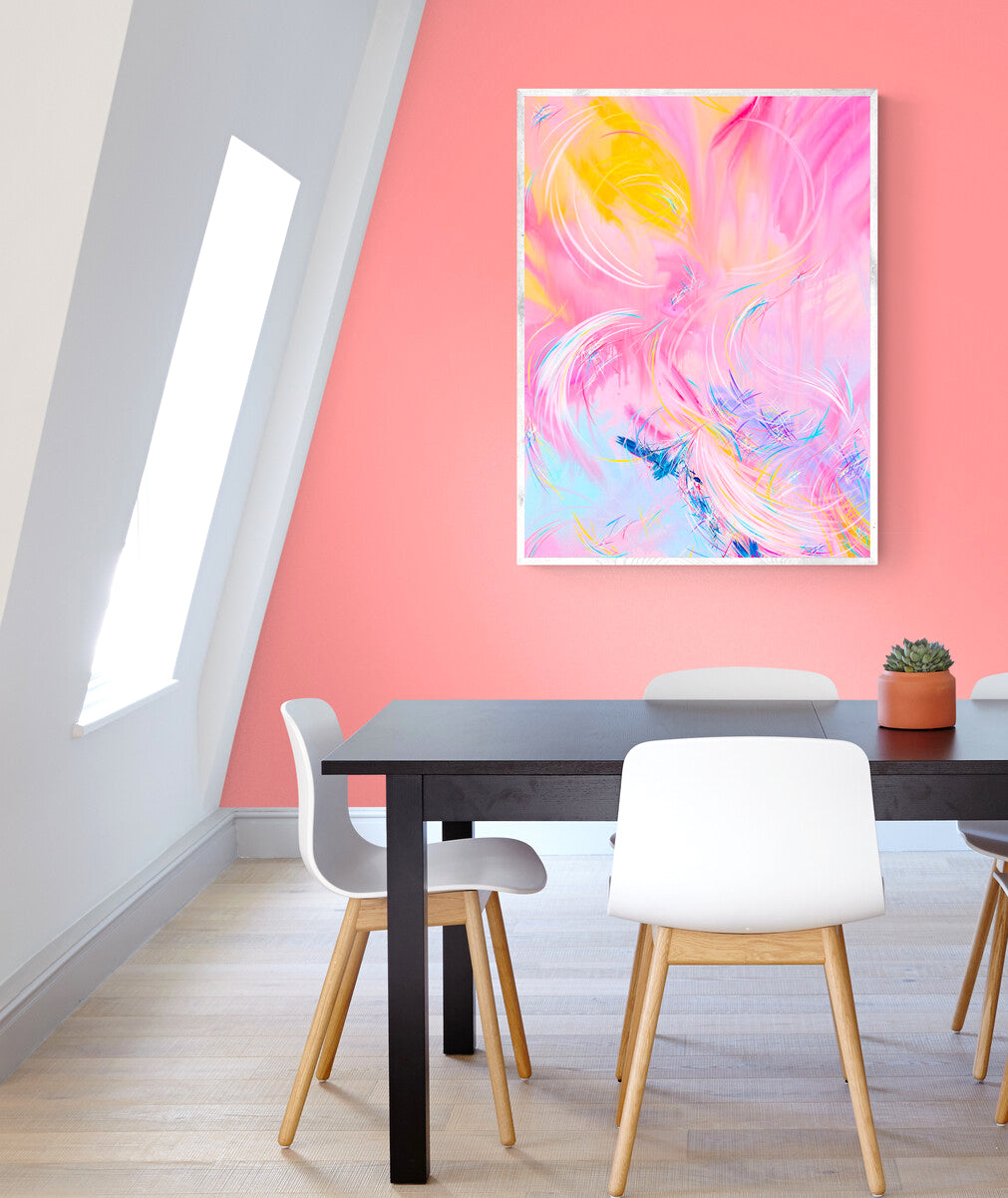 beautiful Palm Springs paintings and decor by Michael Carini