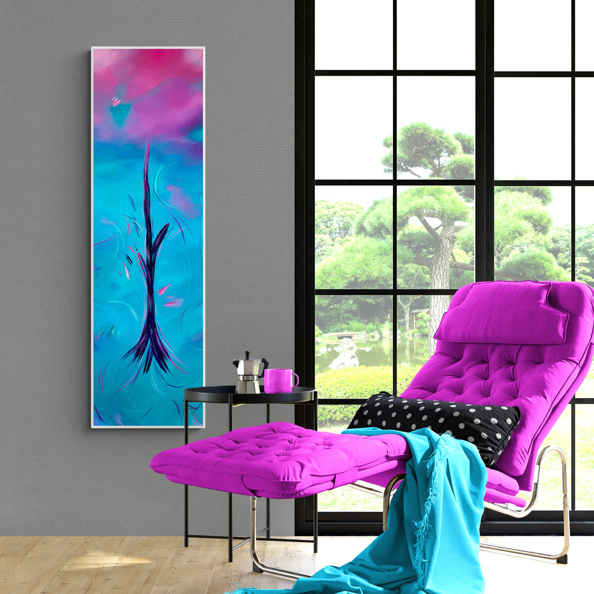 unique floral art and decor from Carini Arts