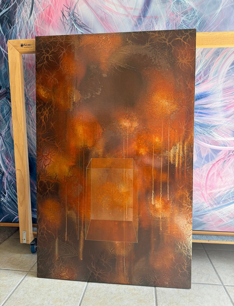 Laguna Beach abstract art by Michael Carini