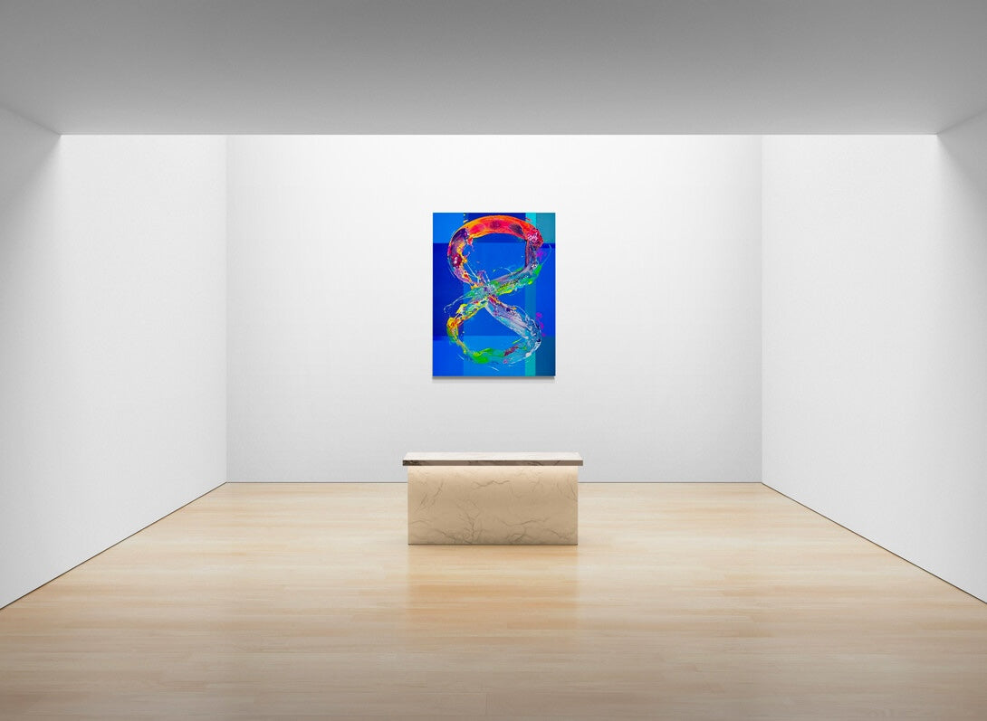 Michael Carini contemporary abstract painting and gallery art in Laguna Beach